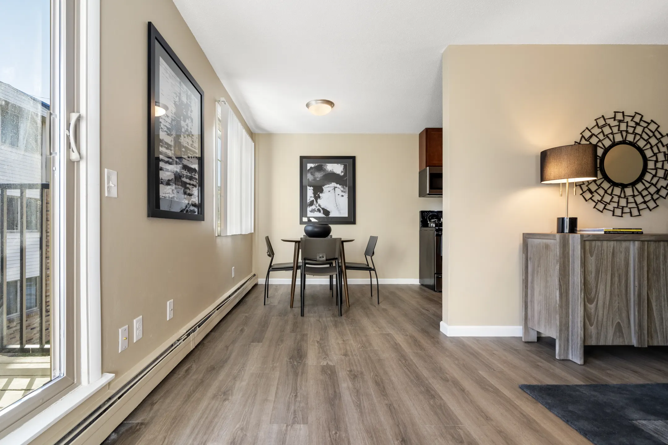 Living Room - Melrose Gates Apartments - Brooklyn Center, MN