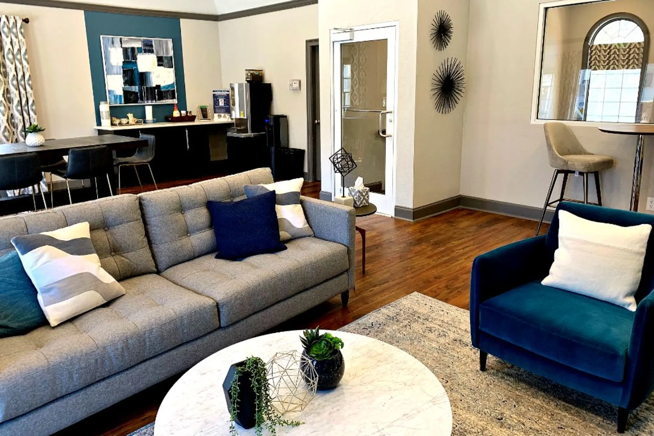 Living Room - Clairmont Reserve Apartments - Decatur, GA