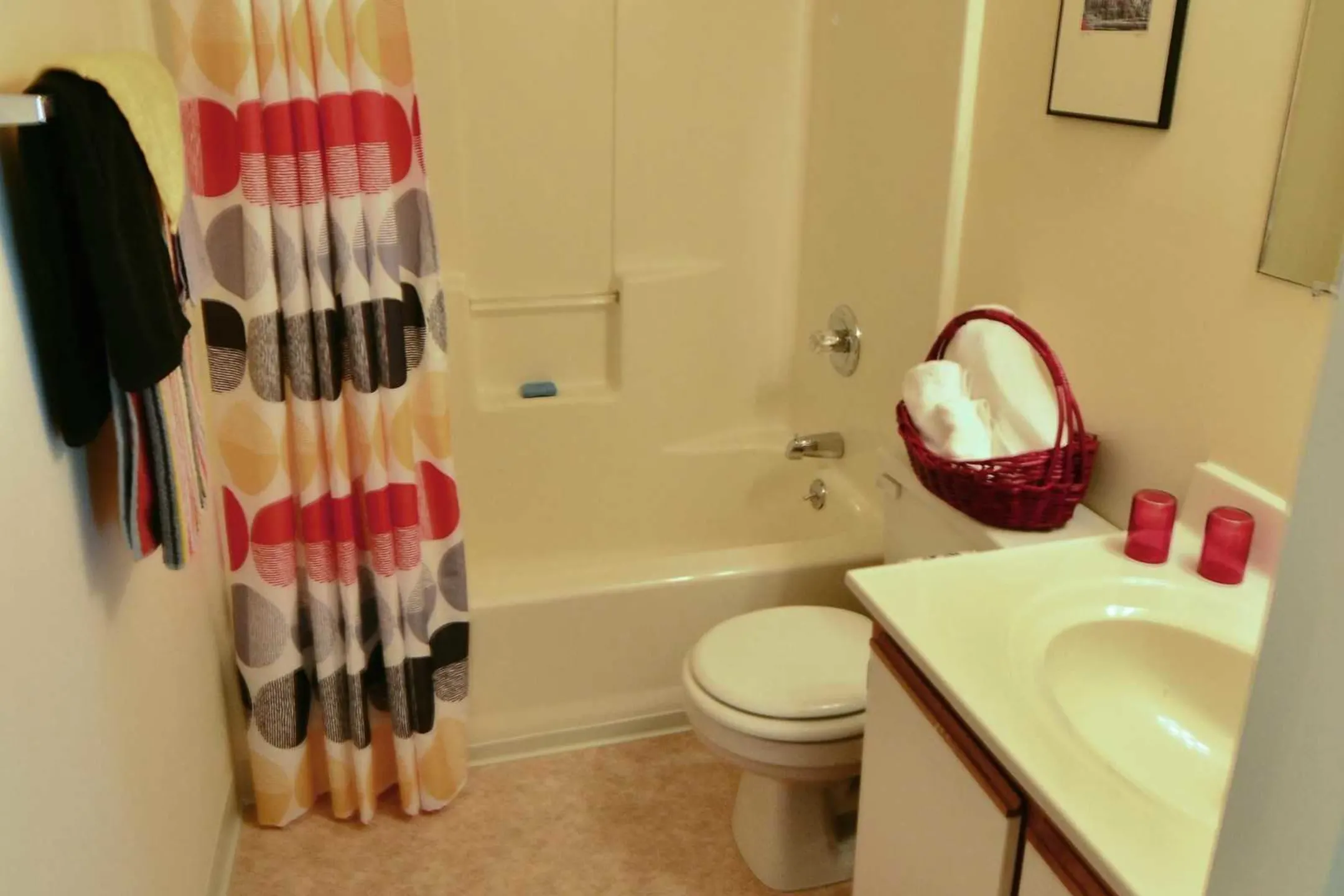 Bathroom - Evergreen Terrace Apartments (ETSU/JCMC) - Johnson City, TN