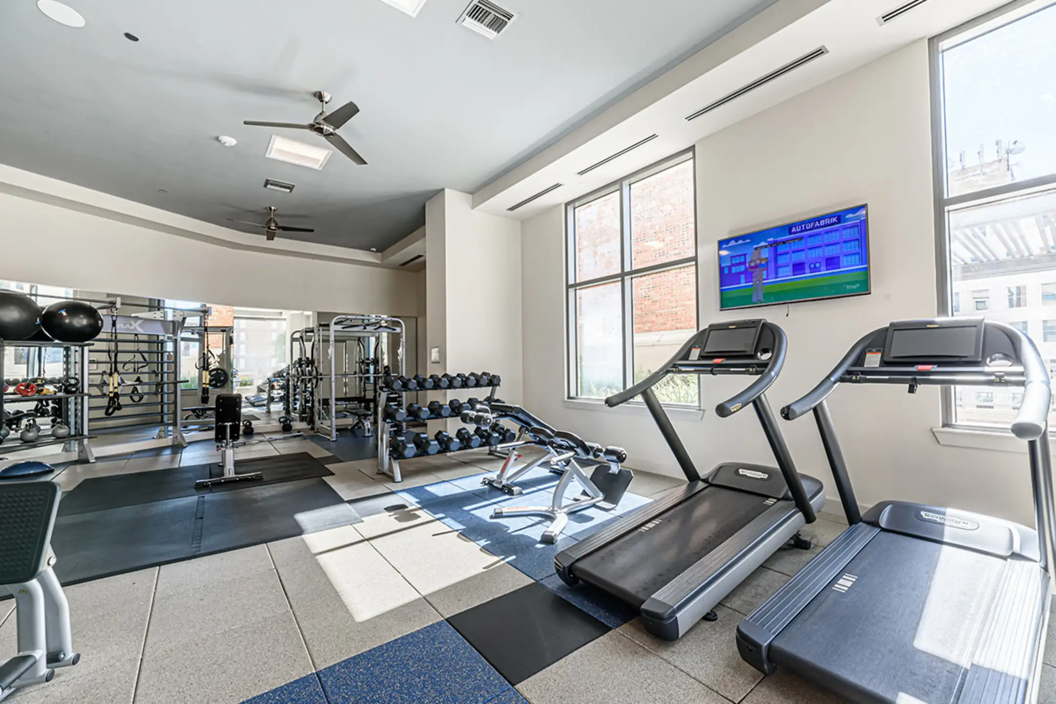 Fitness Weight Room - Aris Market Square - Houston, TX