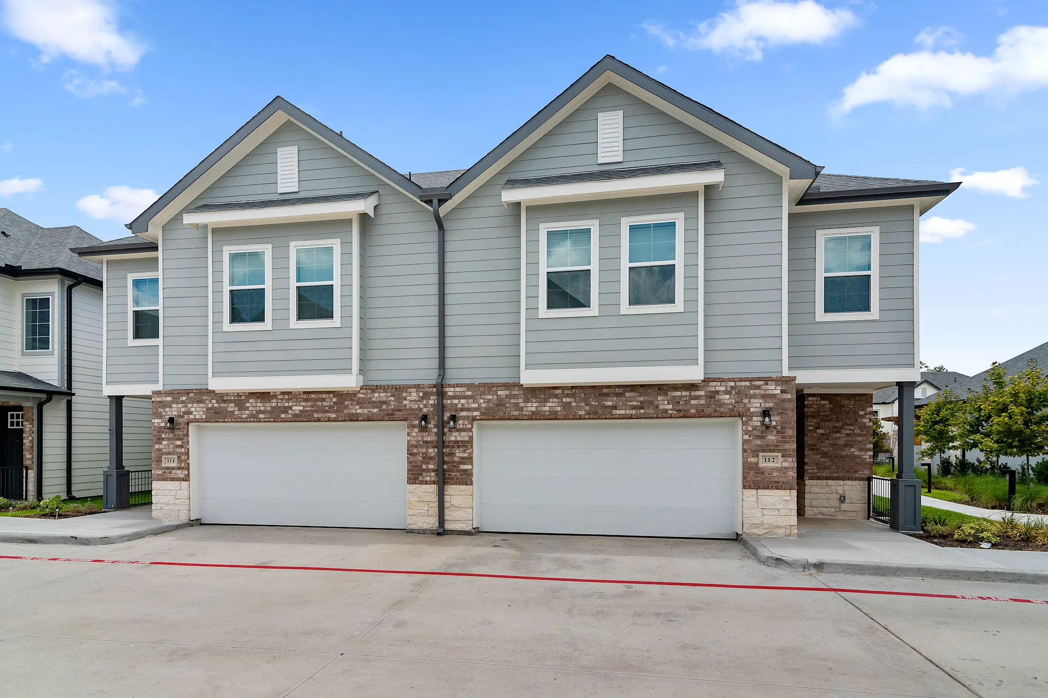 Building - Villas at Birnham Woods. - Spring, TX
