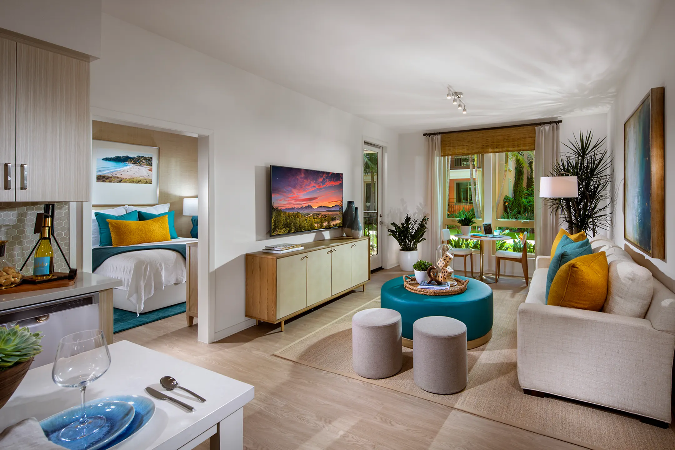 Living Room - Promenade - Irvine, CA