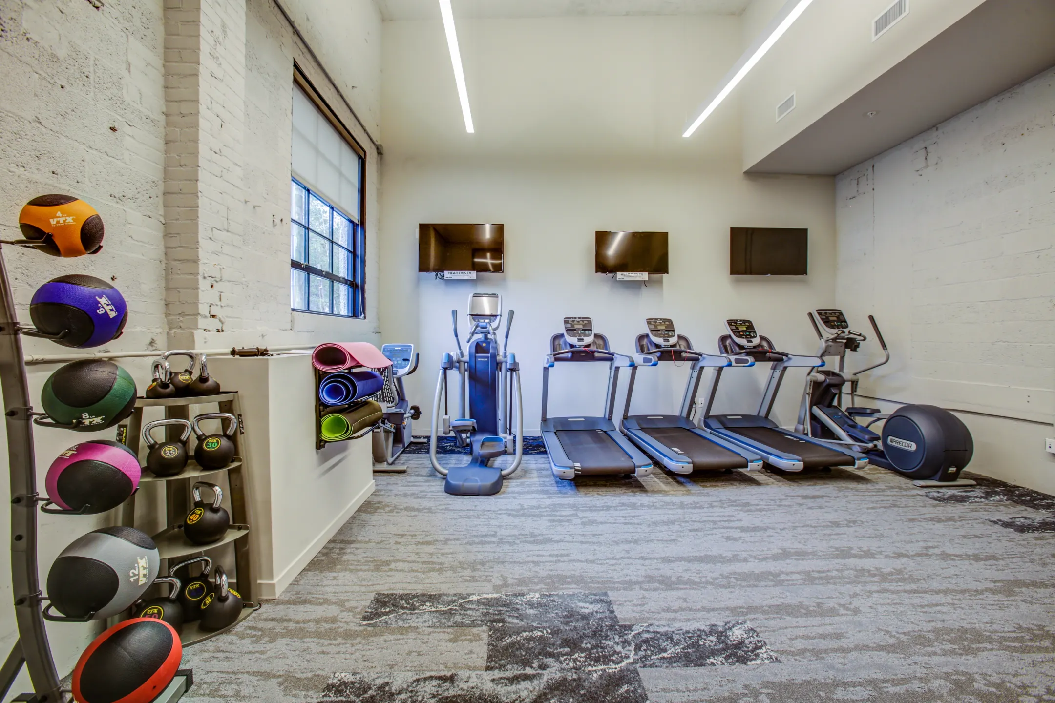 Fitness Weight Room - The Fox Building - Baltimore, MD