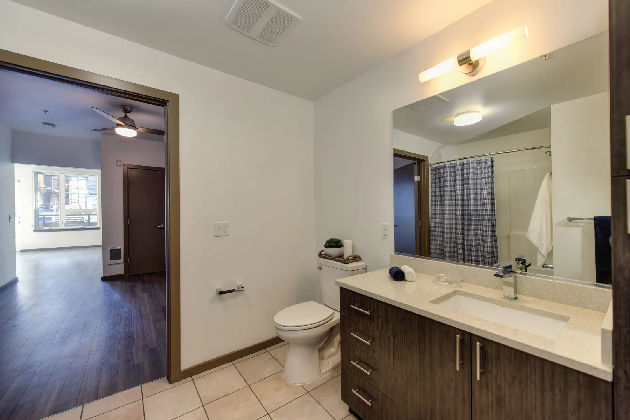 Bathroom - Rivet Apartments - Seattle, WA