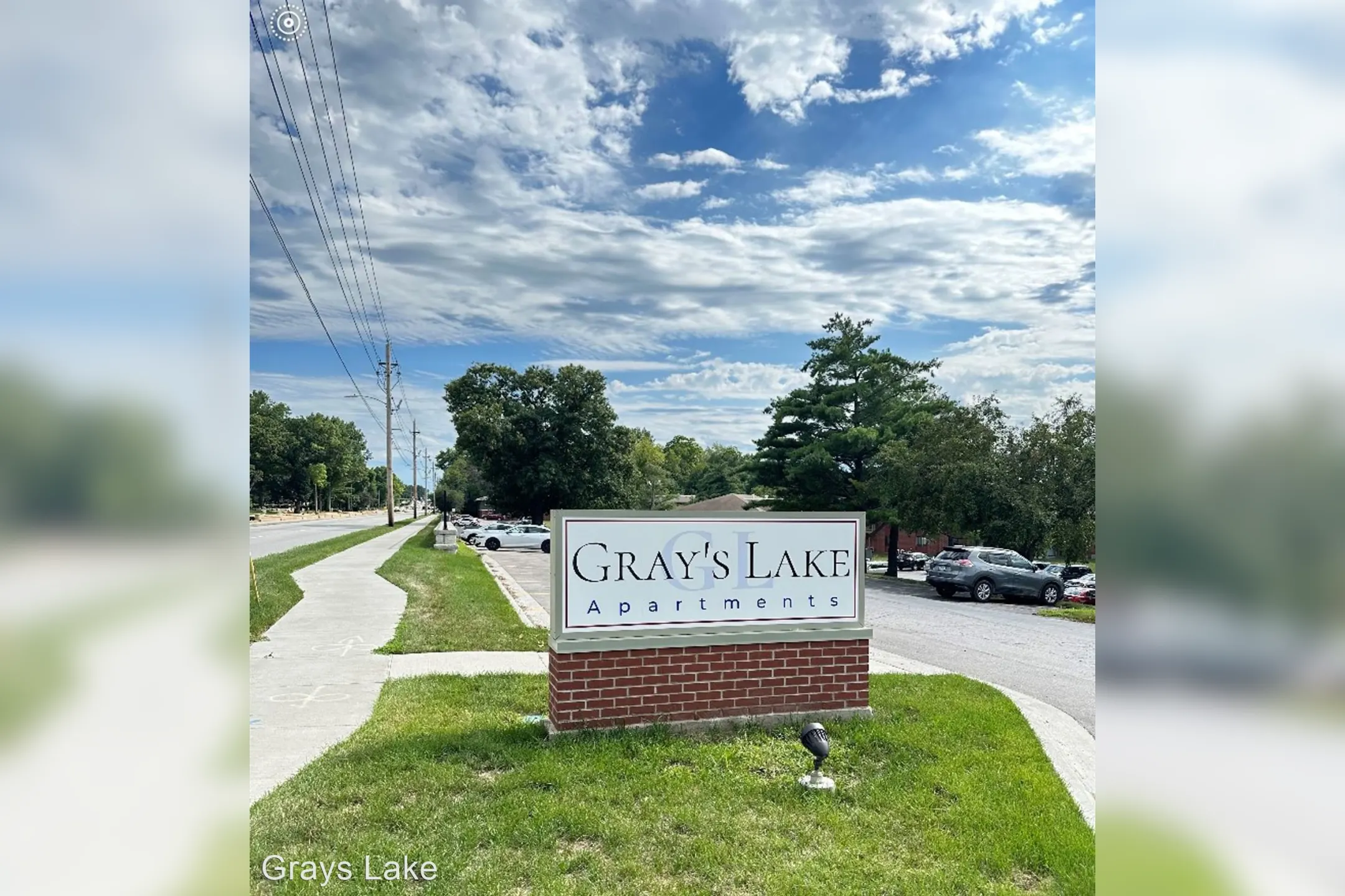 Community Signage - Gray's Lake Apartments - Des Moines, IA