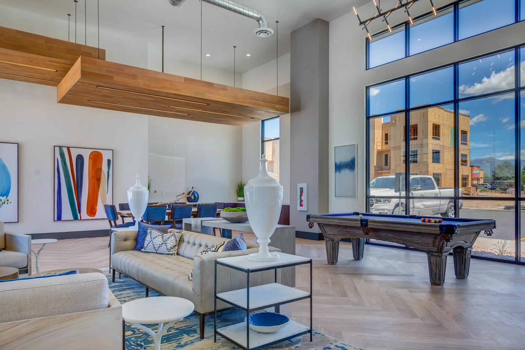 Living Room - The Pointe - West Point, UT