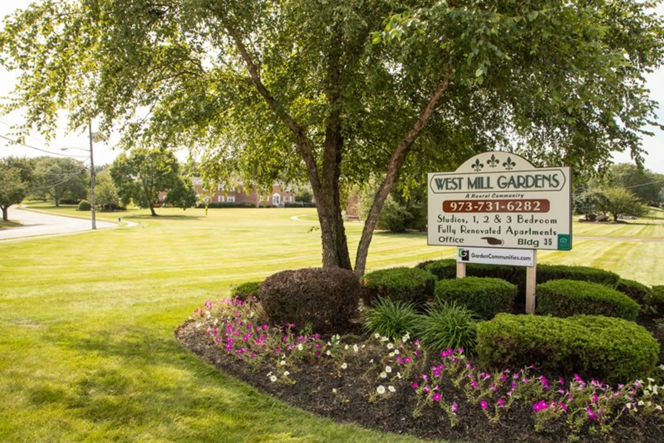Community Signage - West Mill Gardens - West Orange, NJ