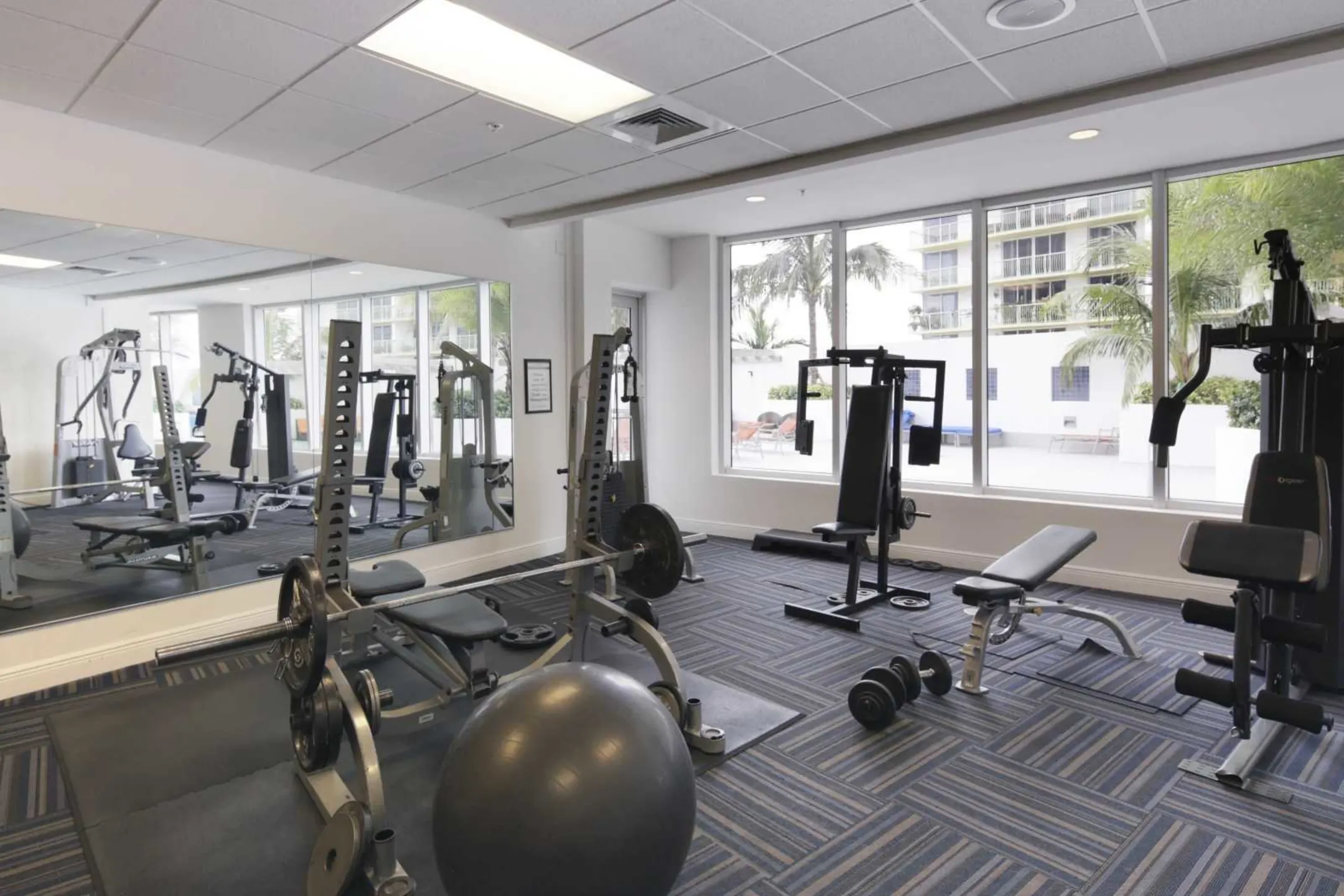 Fitness Weight Room - Opera Tower - Miami, FL