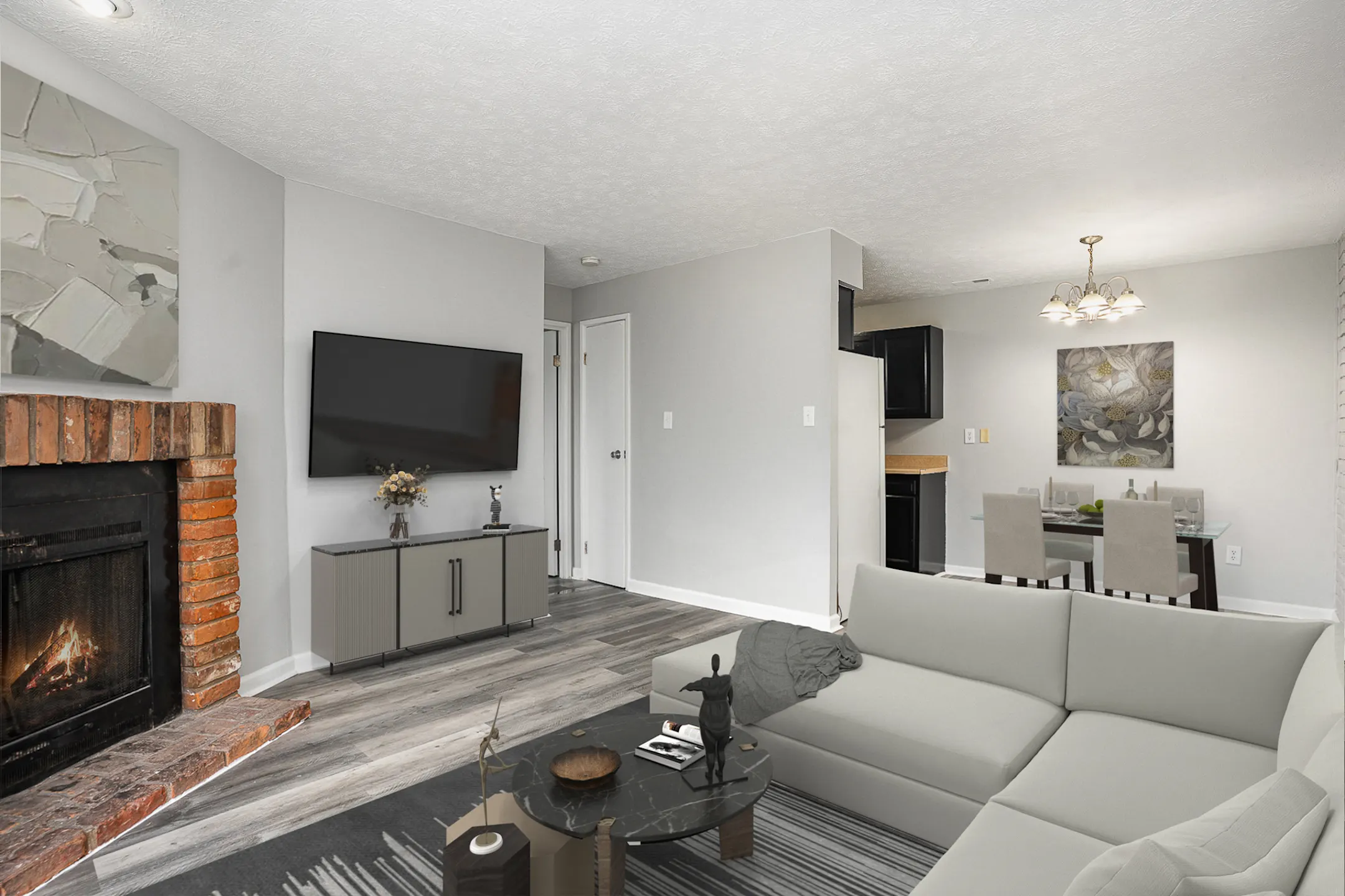 Living Room - Villa Hills Apartments - Cincinnati, OH