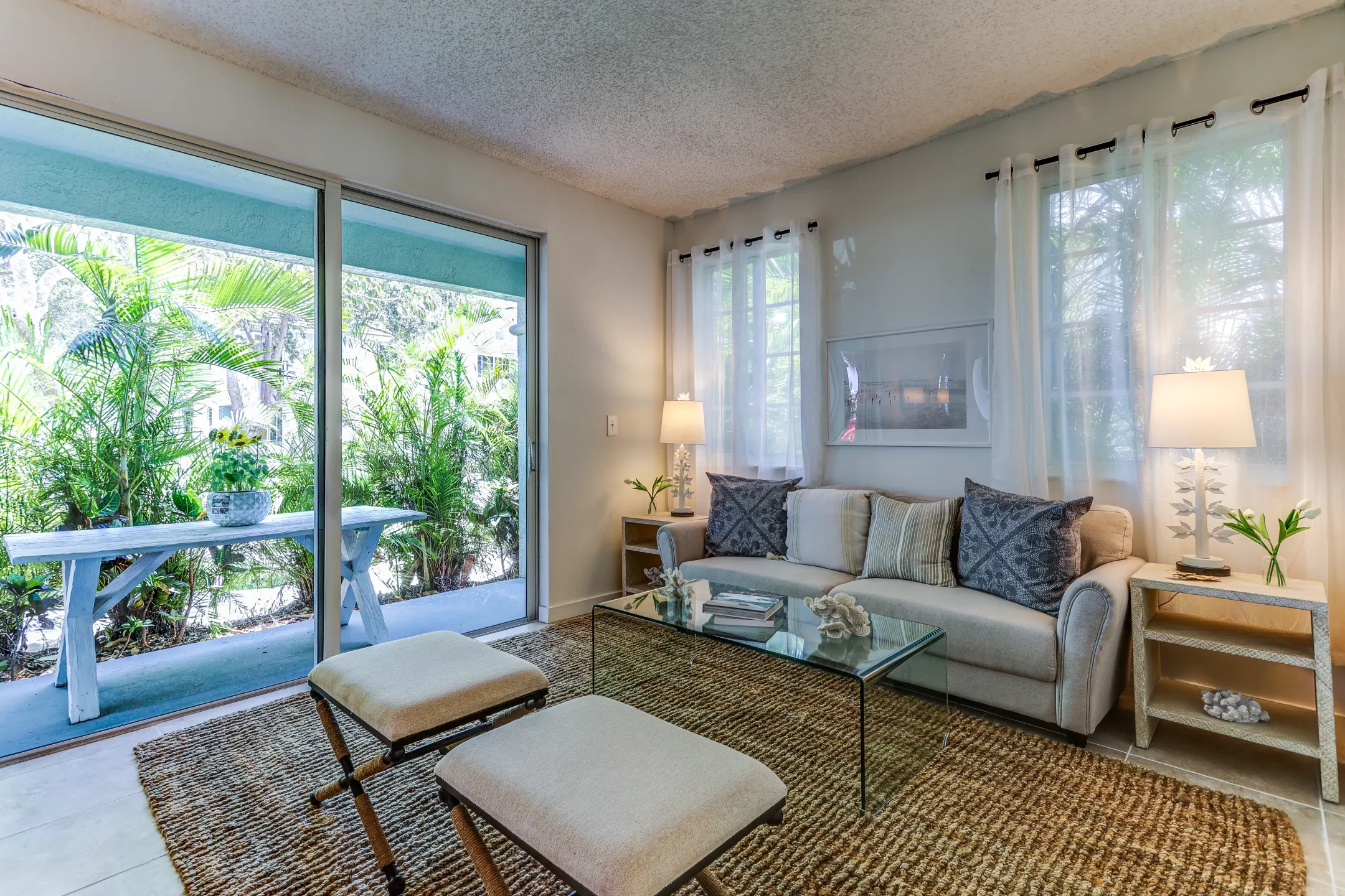 Living Room - Falls At Marina Bay - Fort Lauderdale, FL