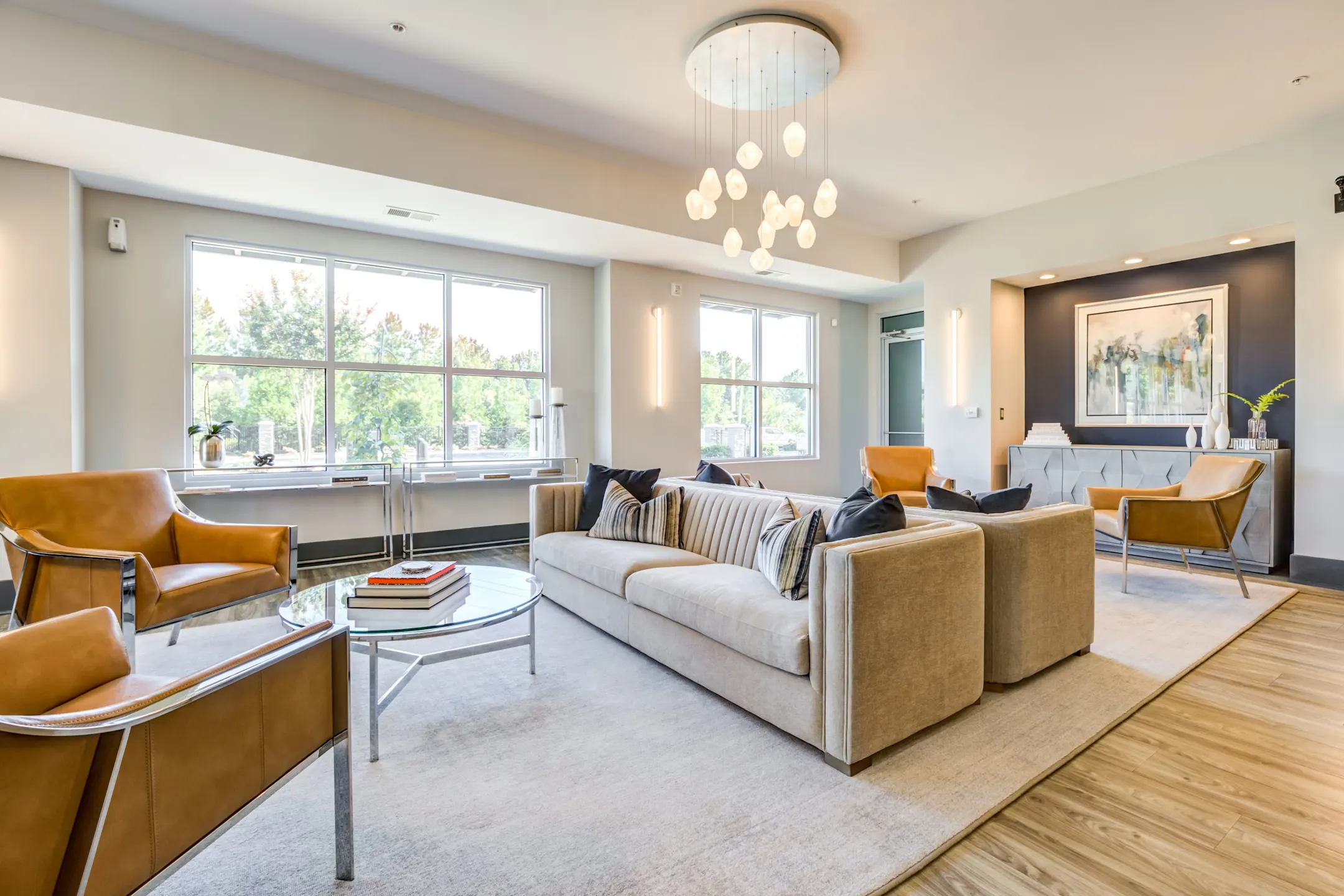 Living Room - The Aventine Greenville - Greenville, SC