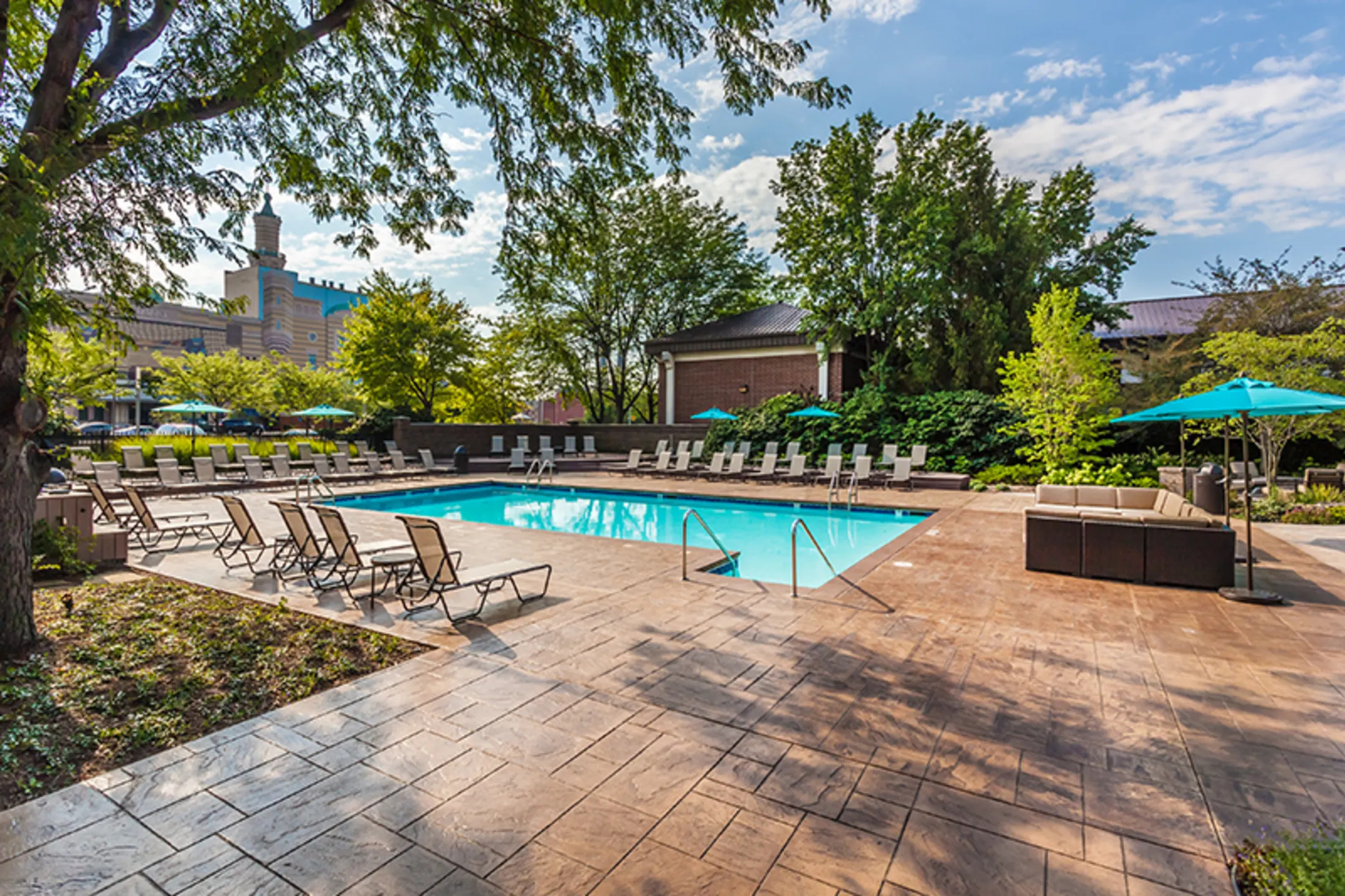 Pool - Riley Towers Apartments &Townhomes - Indianapolis, IN