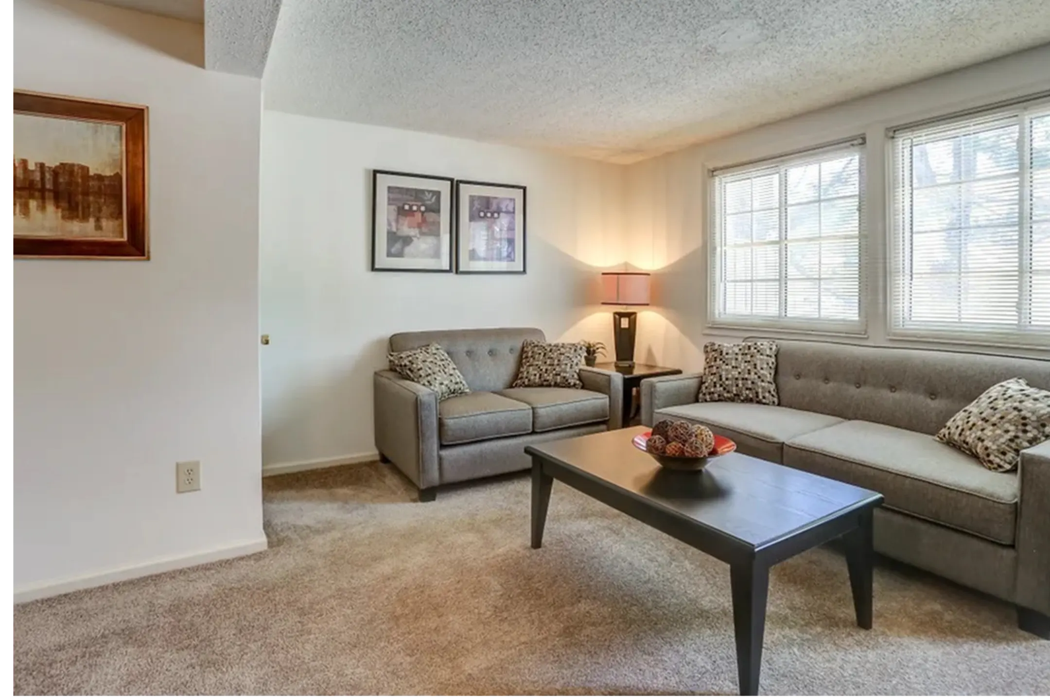 Living Room - Eland Downe Townhomes - Phoenixville, PA