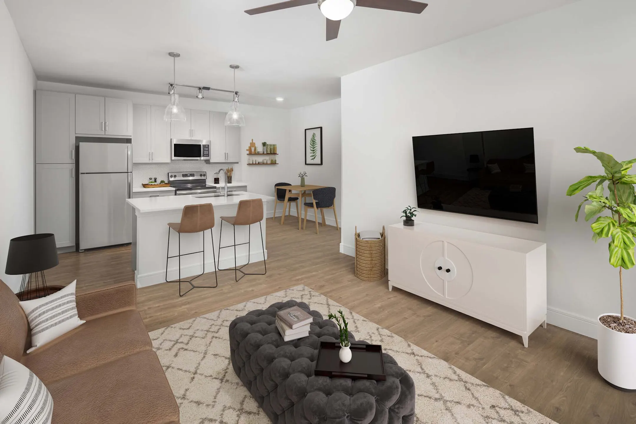 Living Room - Camden Greenville - Dallas, TX