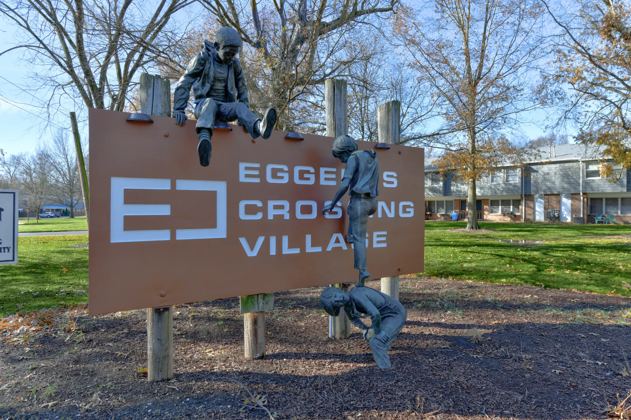 Community Signage - Eggerts Crossing Village - Lawrenceville, NJ