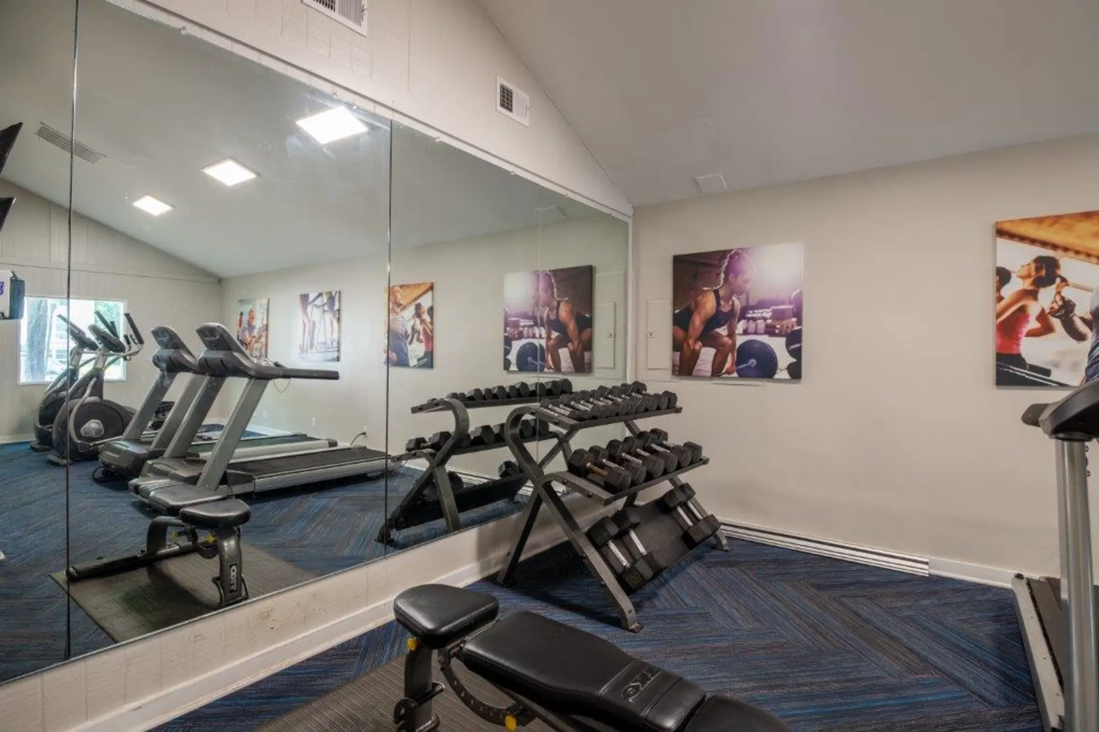 Fitness Weight Room - Monarch Crossing Apartment Homes - Newport News, VA