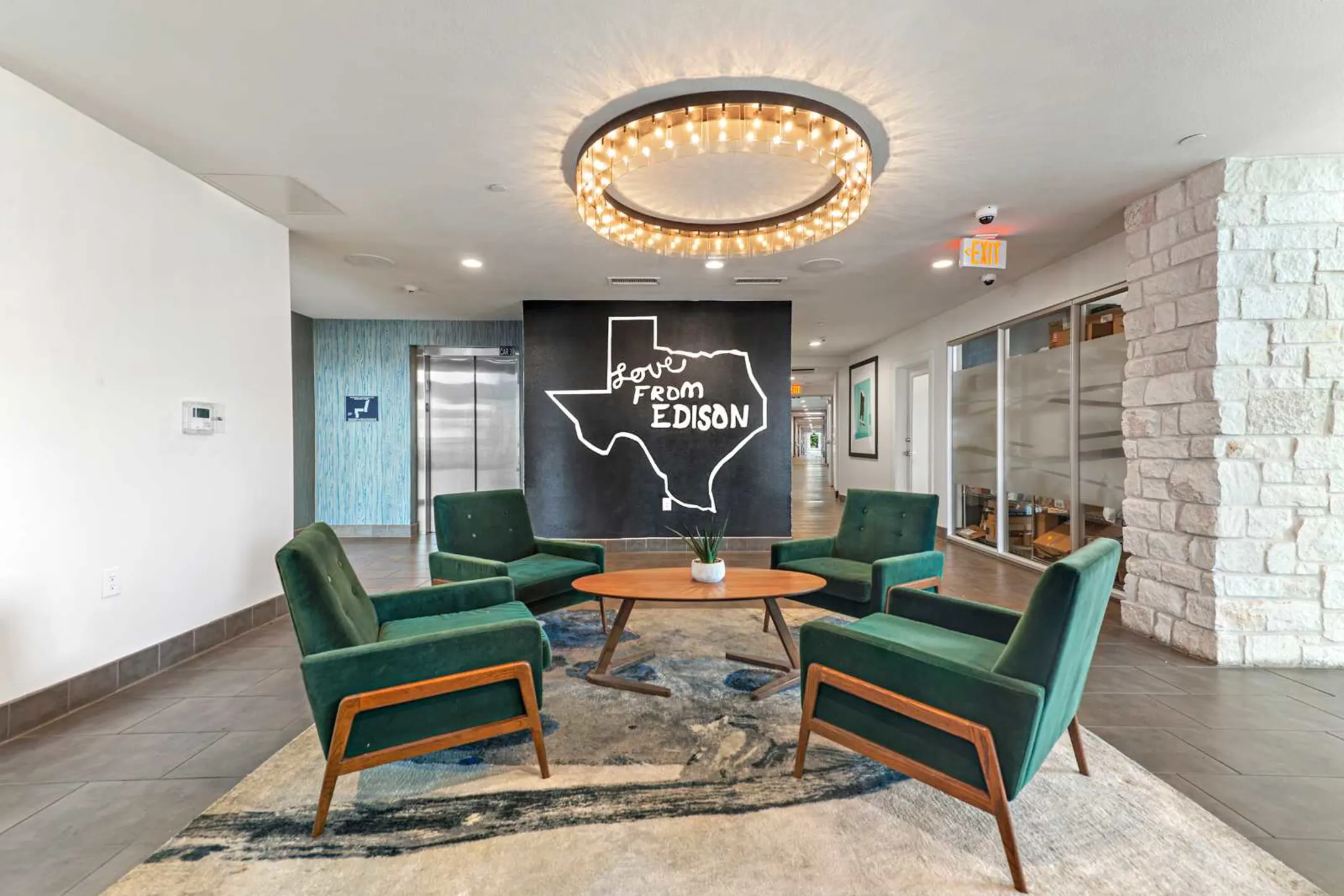 Living Room - Edison Riverside - Austin, TX