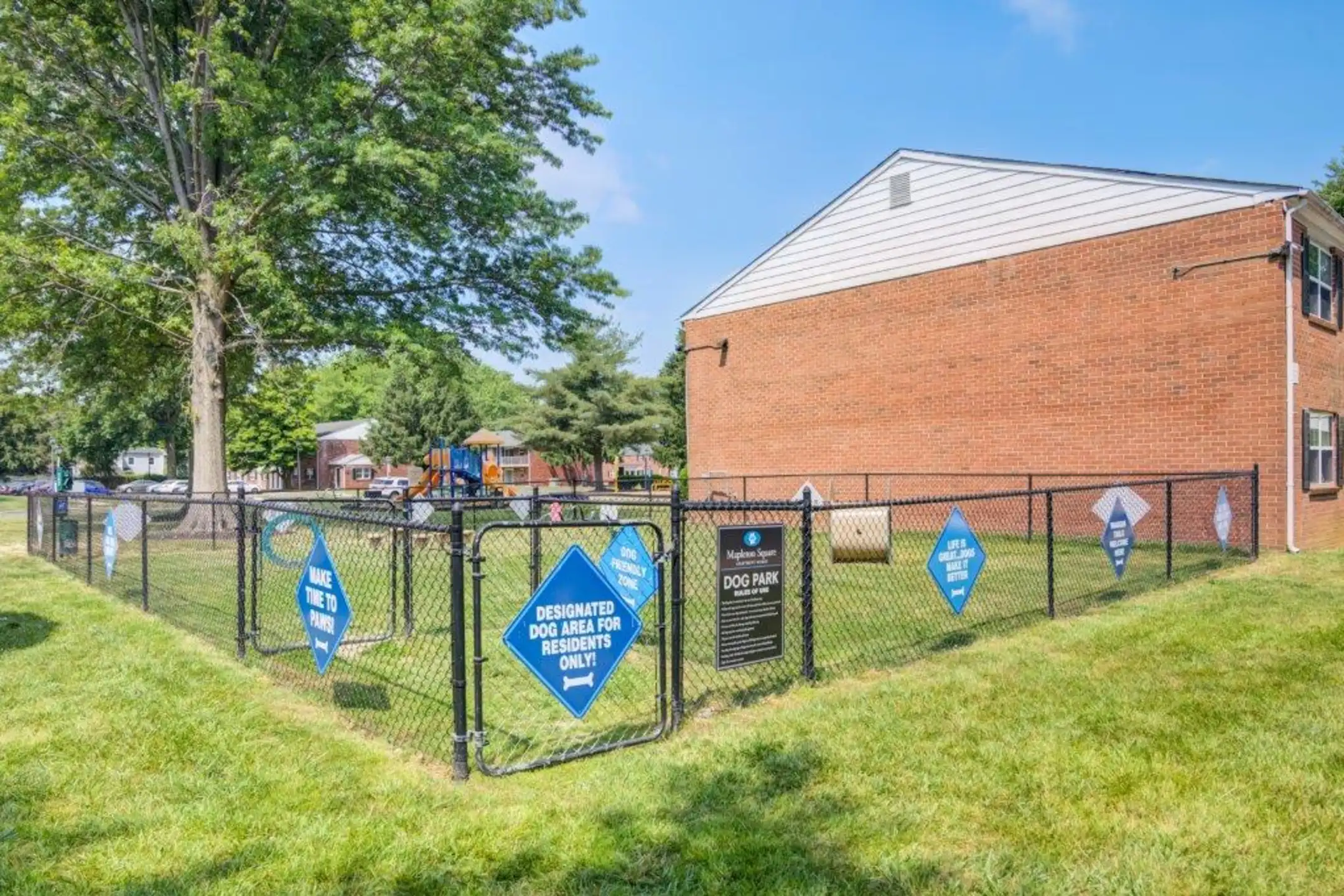 Community Signage - Mapleton Square Apartment Homes - Dover, DE