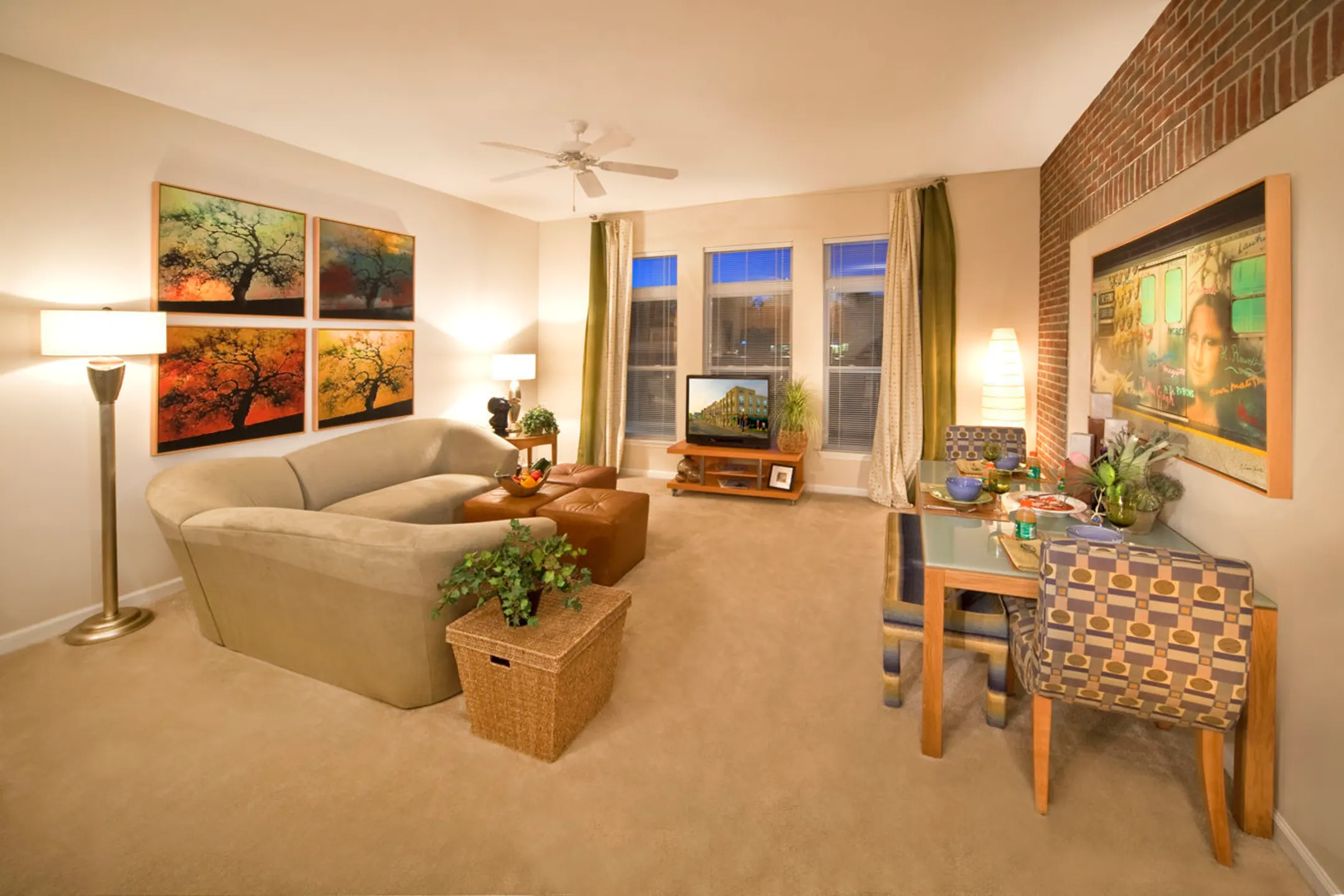 Living Room - Old Town on the Monon - Carmel, IN