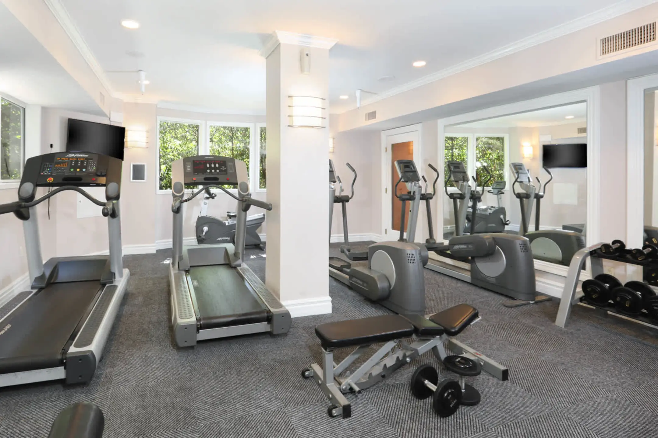 Fitness Weight Room - City Pointe - Fullerton, CA