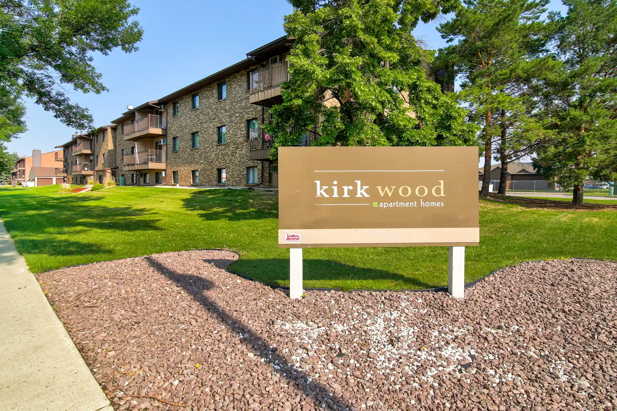Community Signage - Kirkwood Manor Apartments - Bismarck, ND