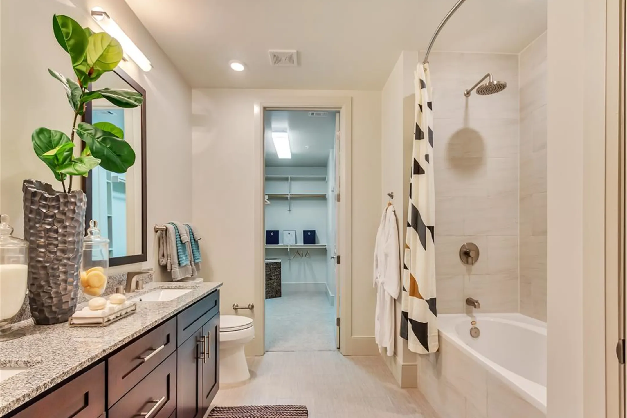Bathroom - Preston Hollow Village Apartments - Dallas, TX