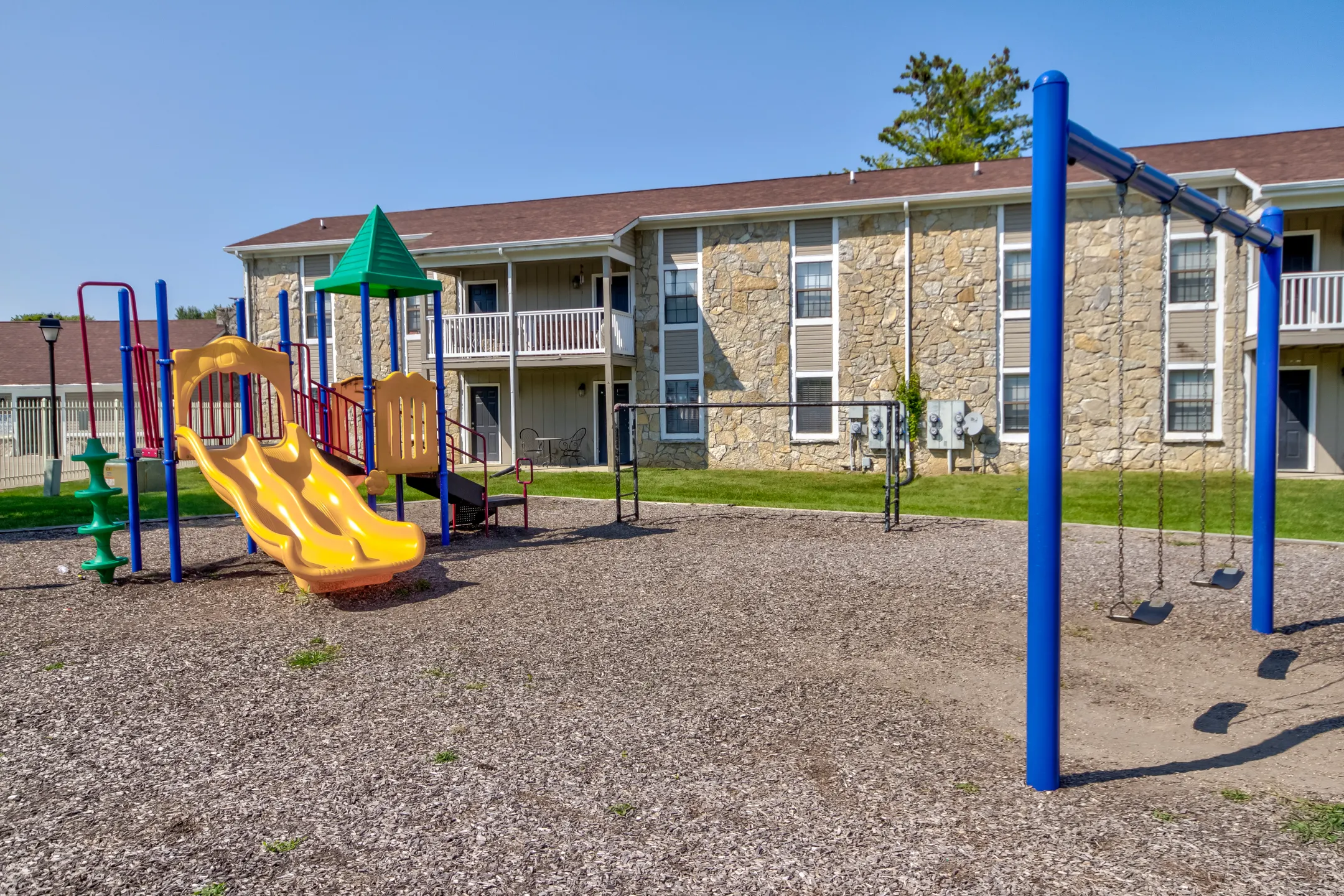Playground - The Court at Sandstone Apartments - Greenwood, IN
