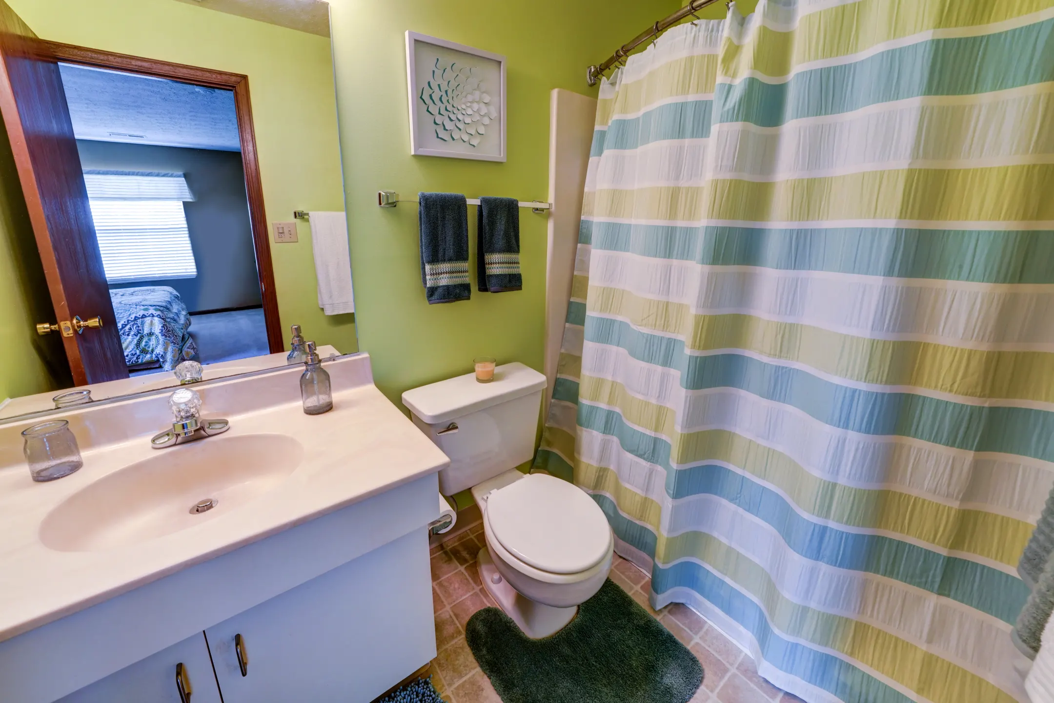 Bathroom - Sunblest Apartment Homes - Fishers, IN