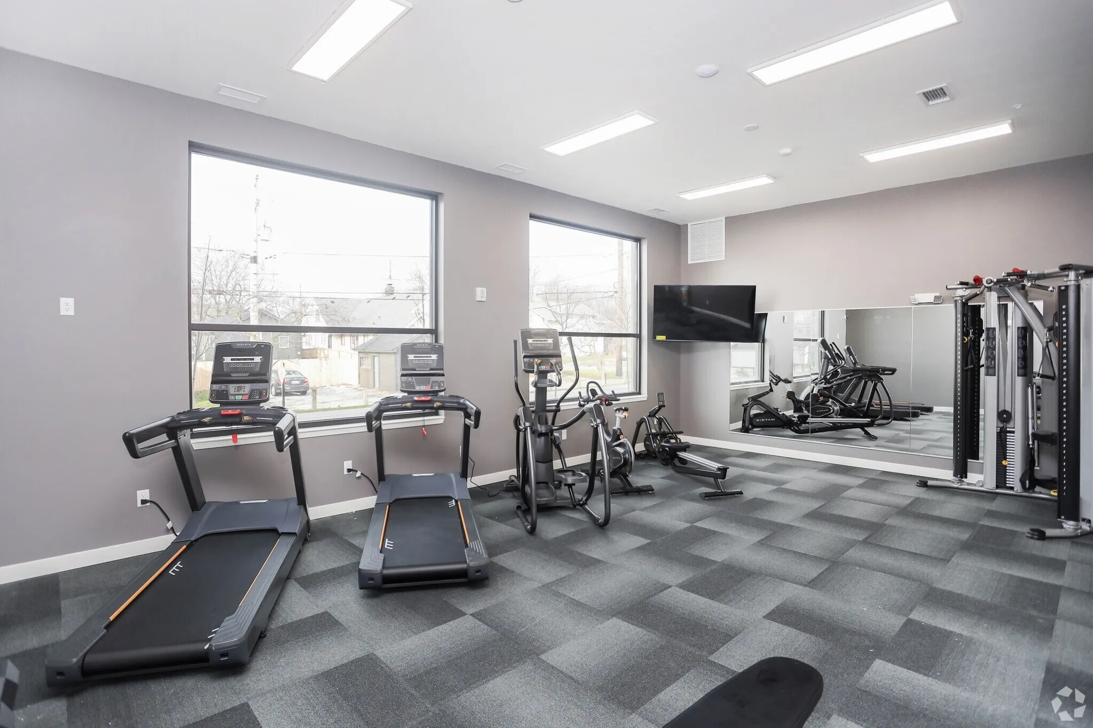 Fitness Weight Room - Monon 46 - Indianapolis, IN