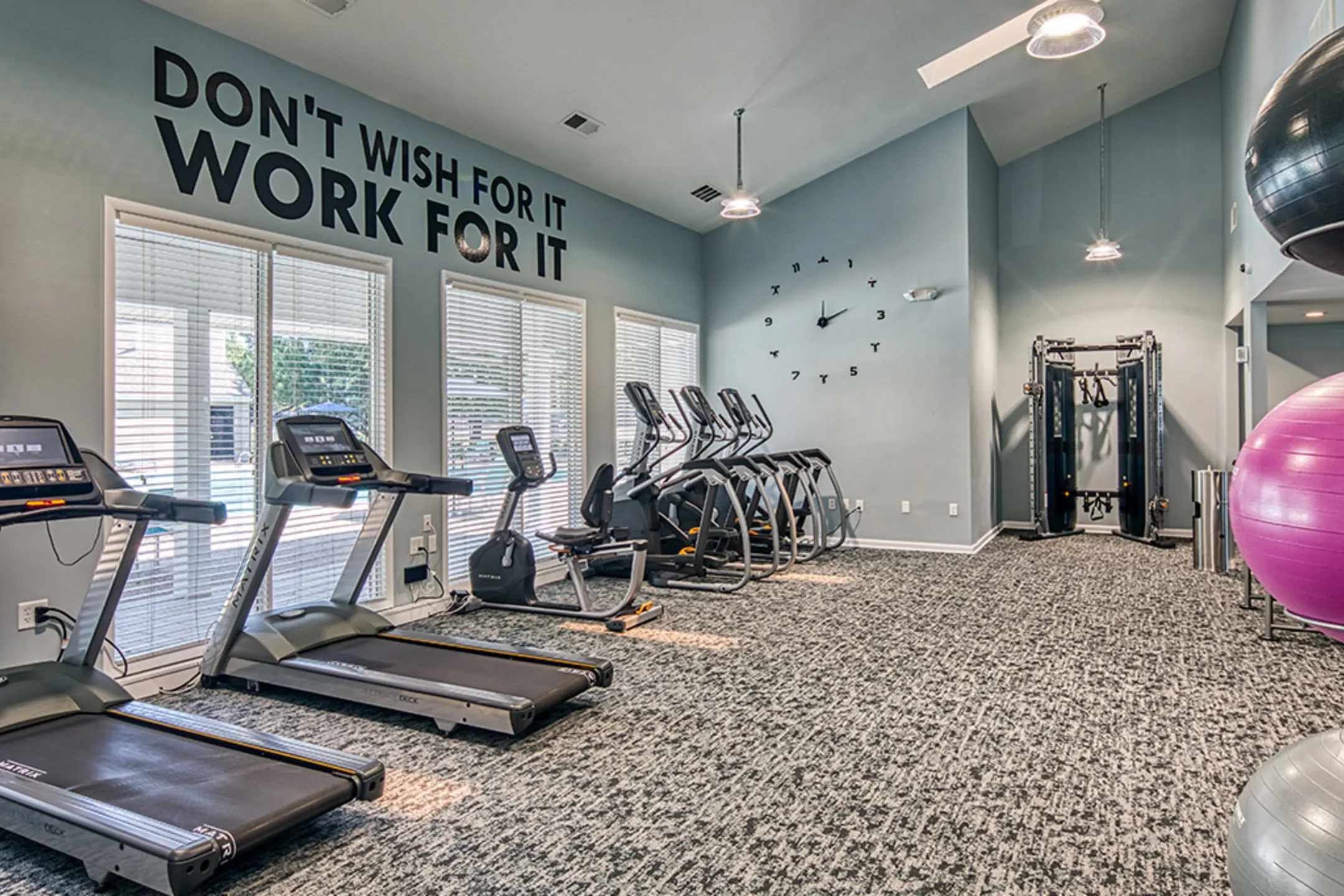 Fitness Weight Room - Compass @ City Center - Newport News, VA