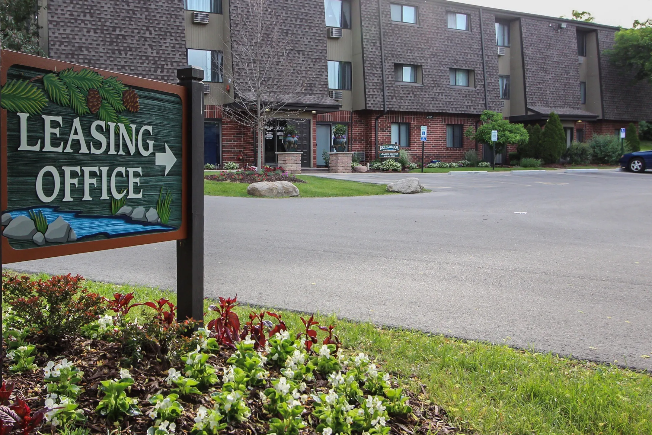 Community Signage - Greenbrook Apartments - Greenfield, WI