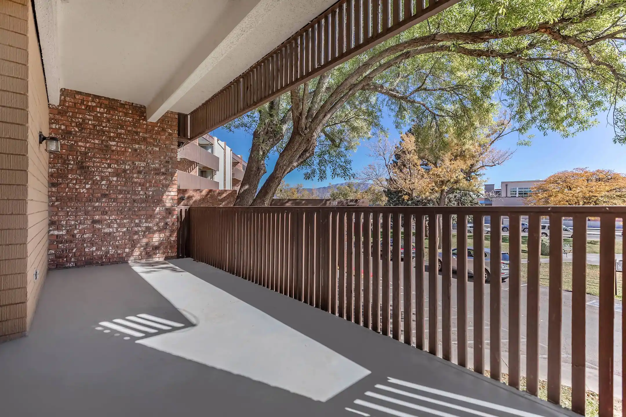 Patio / Deck - Villa Apartments - Albuquerque, NM