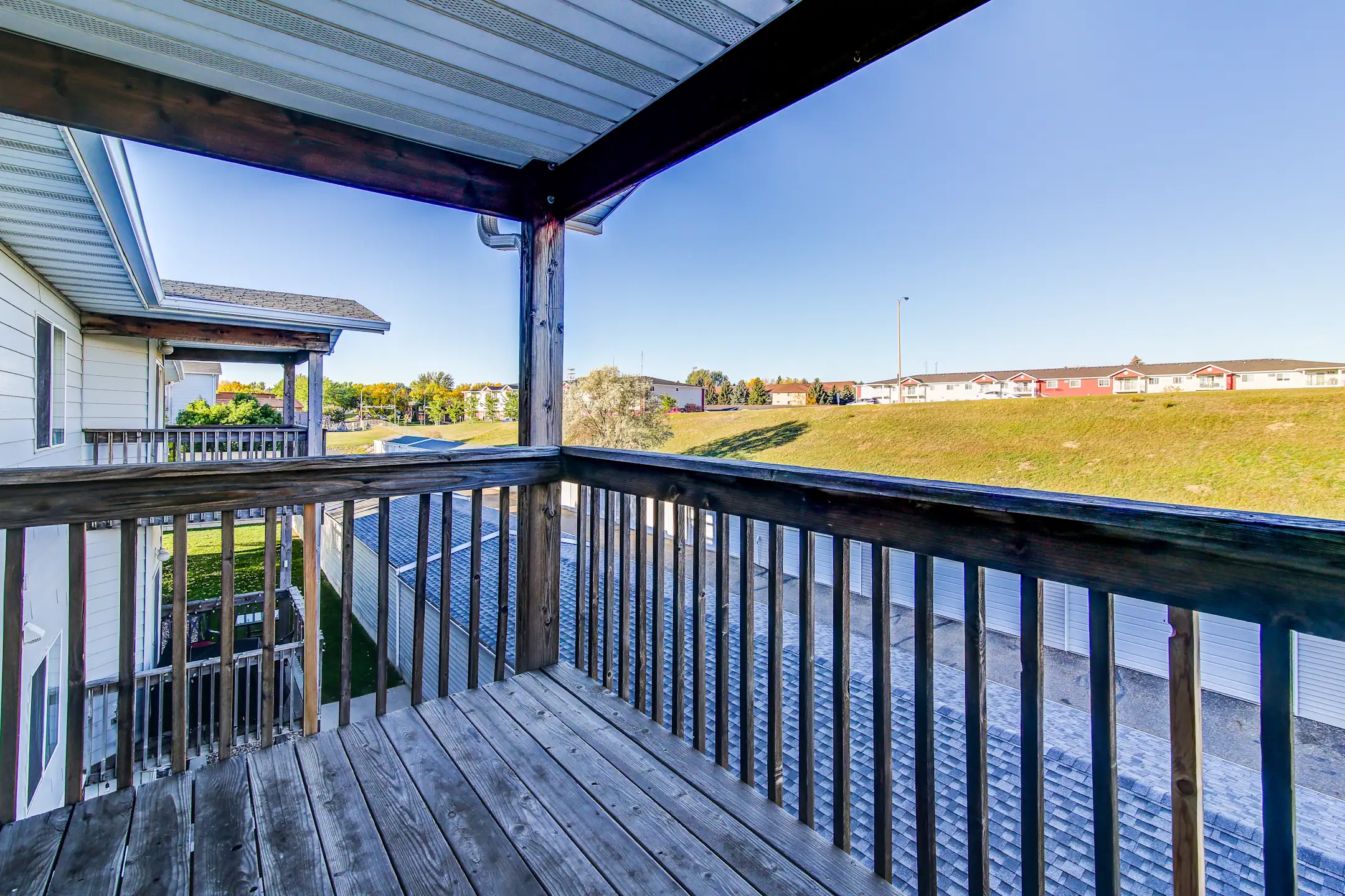 Patio / Deck - North Pointe Apartment Homes - Bismarck, ND
