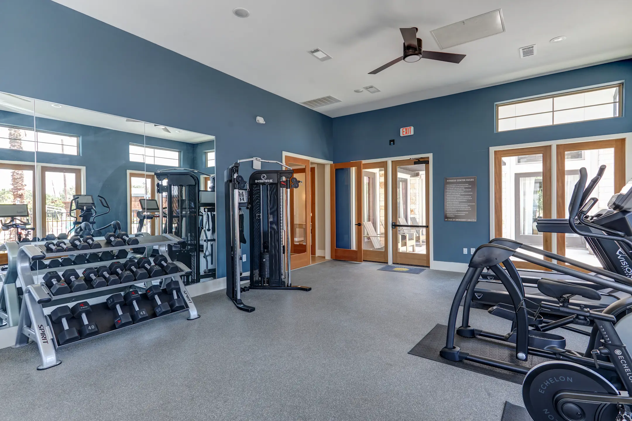 Fitness Weight Room - Delco Flats - Austin, TX