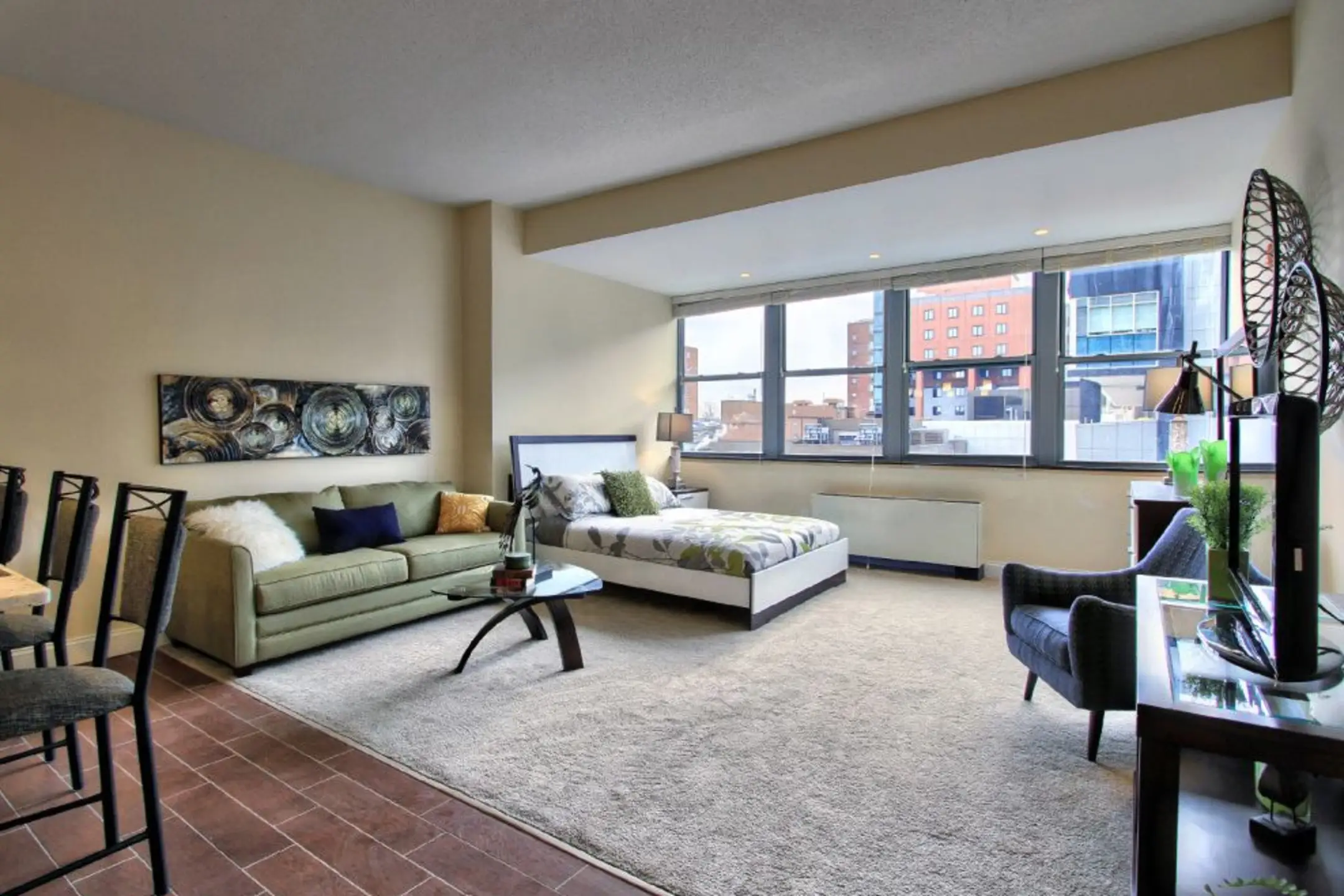 Living Room - Executive House - Harrisburg, PA