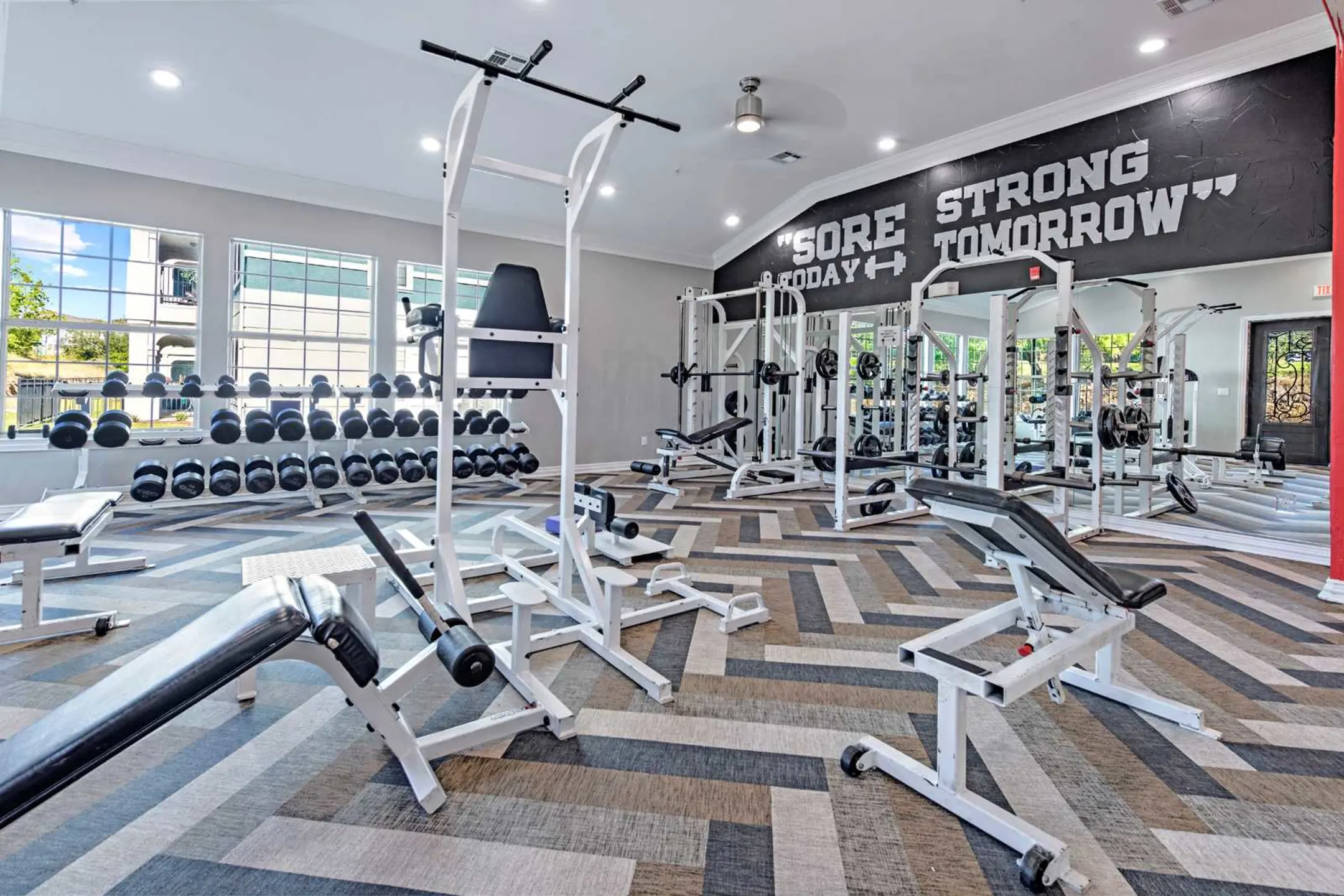 Fitness Weight Room - Cypress at Stone Oak - San Antonio, TX