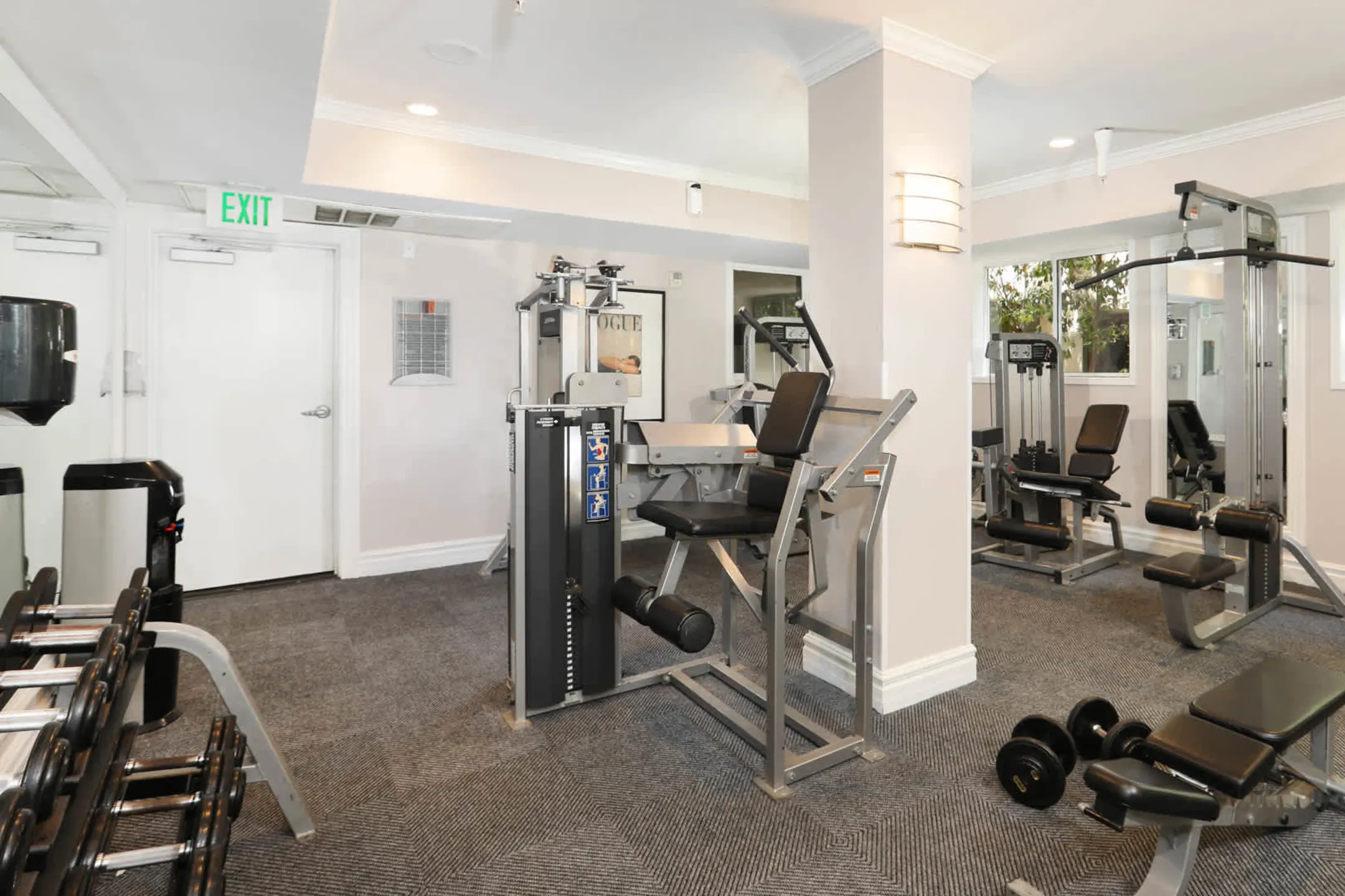 Fitness Weight Room - City Pointe - Fullerton, CA
