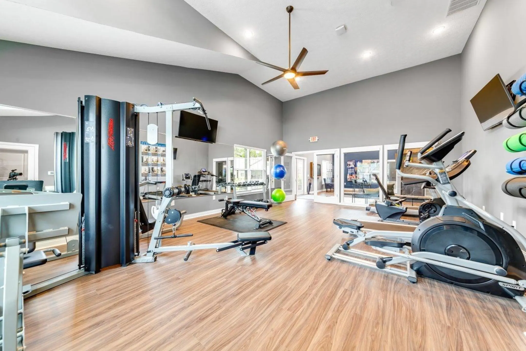 Fitness Weight Room - The Residences at Phillips Farm - Westerville, OH
