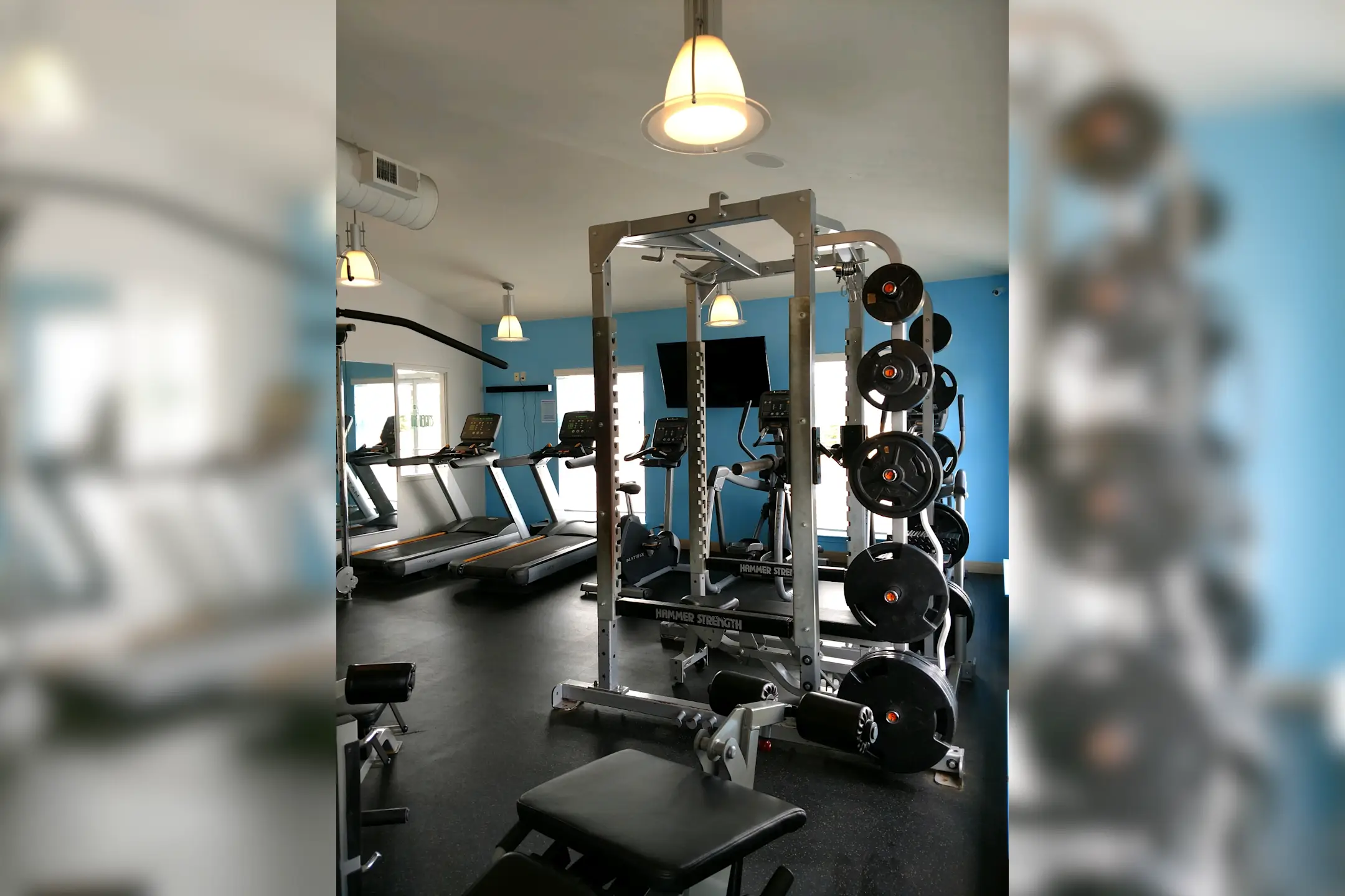 Fitness Weight Room - The Heights At Slippery Rock - Slippery Rock, PA