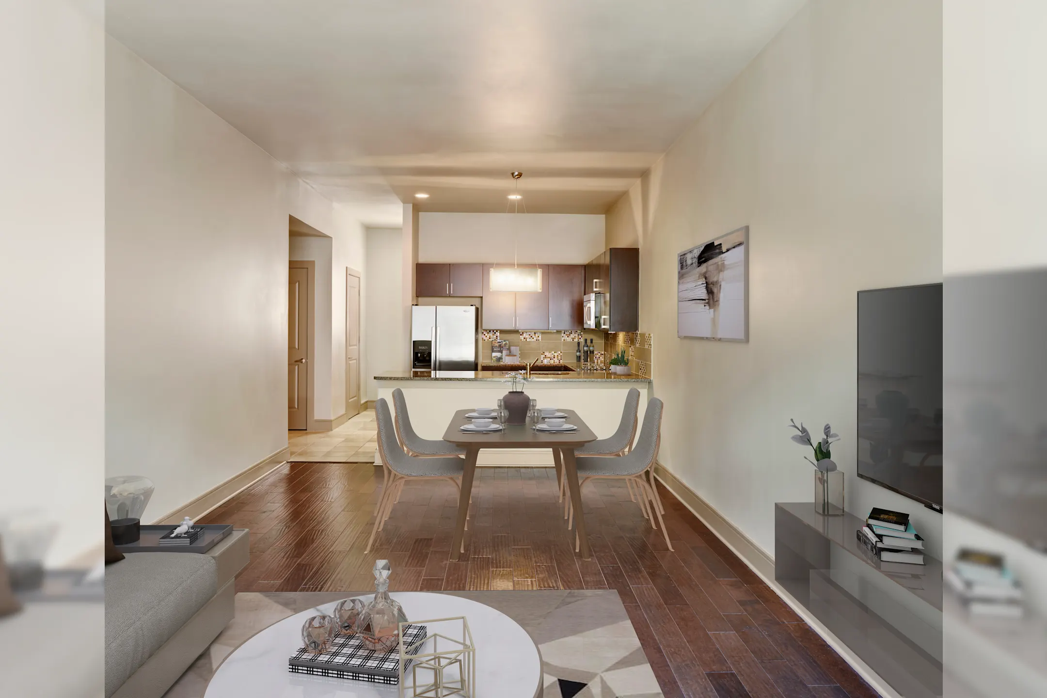 Living Room - Camden Belmont - Dallas, TX