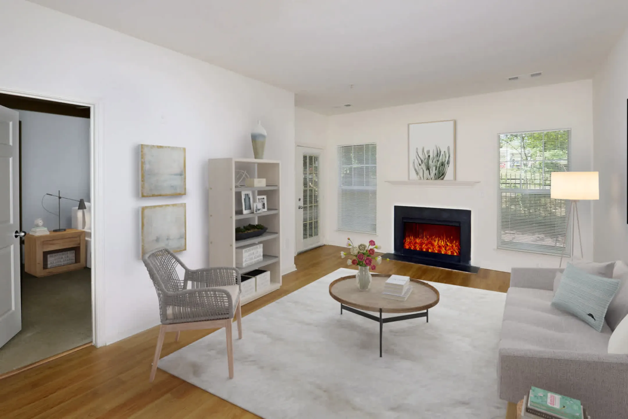 Living Room - Town Square at Mark Center - Alexandria, VA