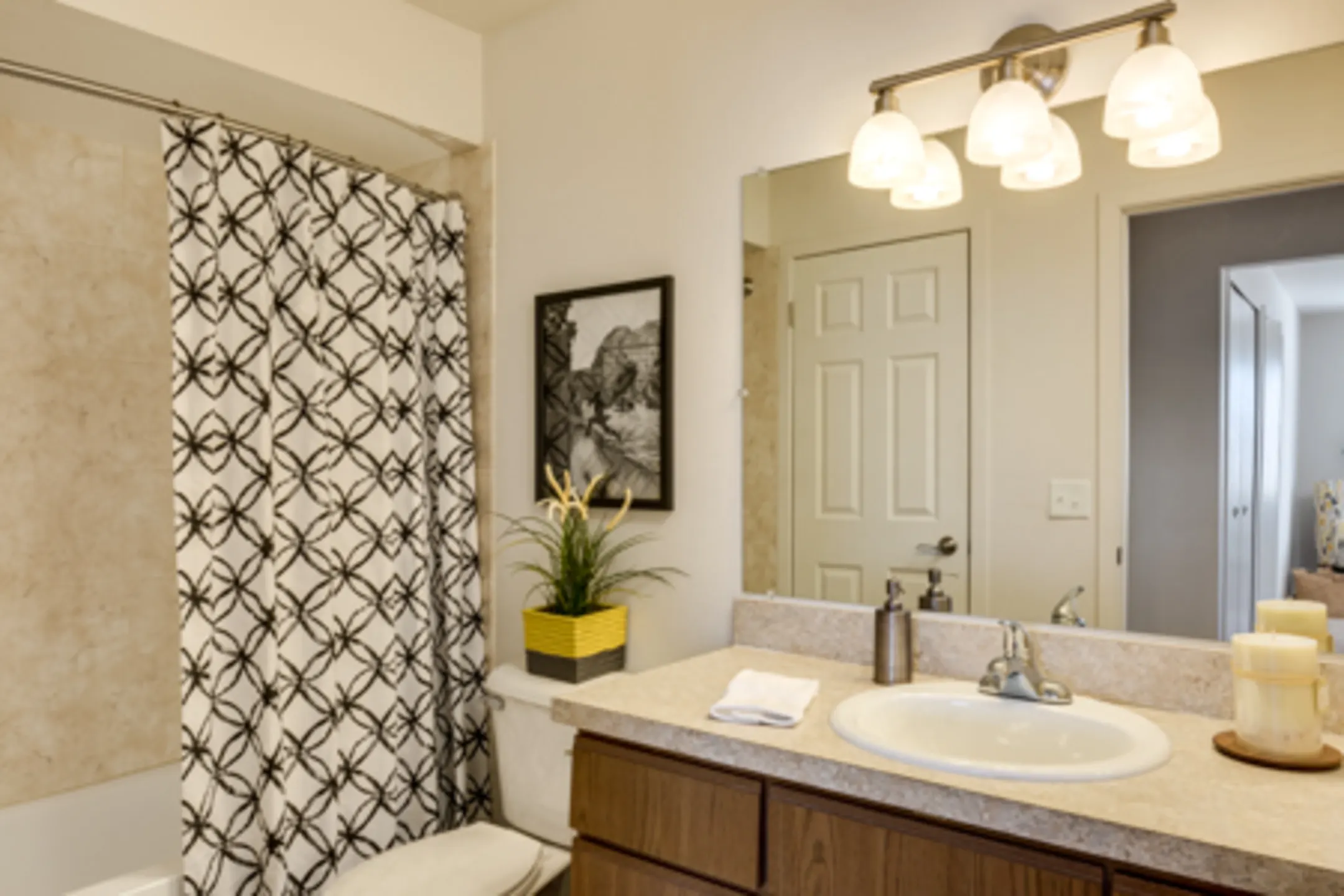 Bathroom - The Trilogy Apartments - Belleville, MI