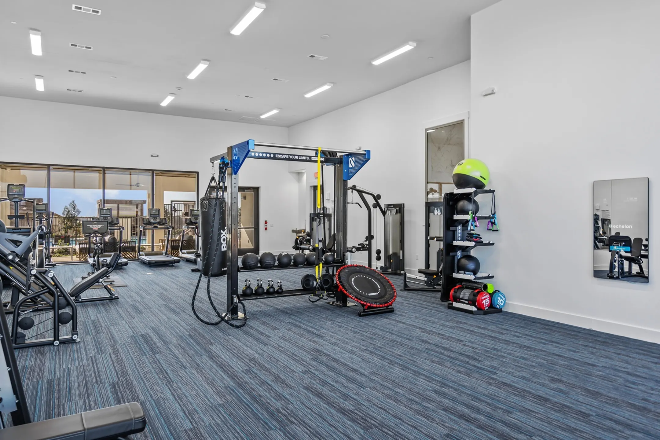Fitness Weight Room - Mansions of Buda - Buda, TX