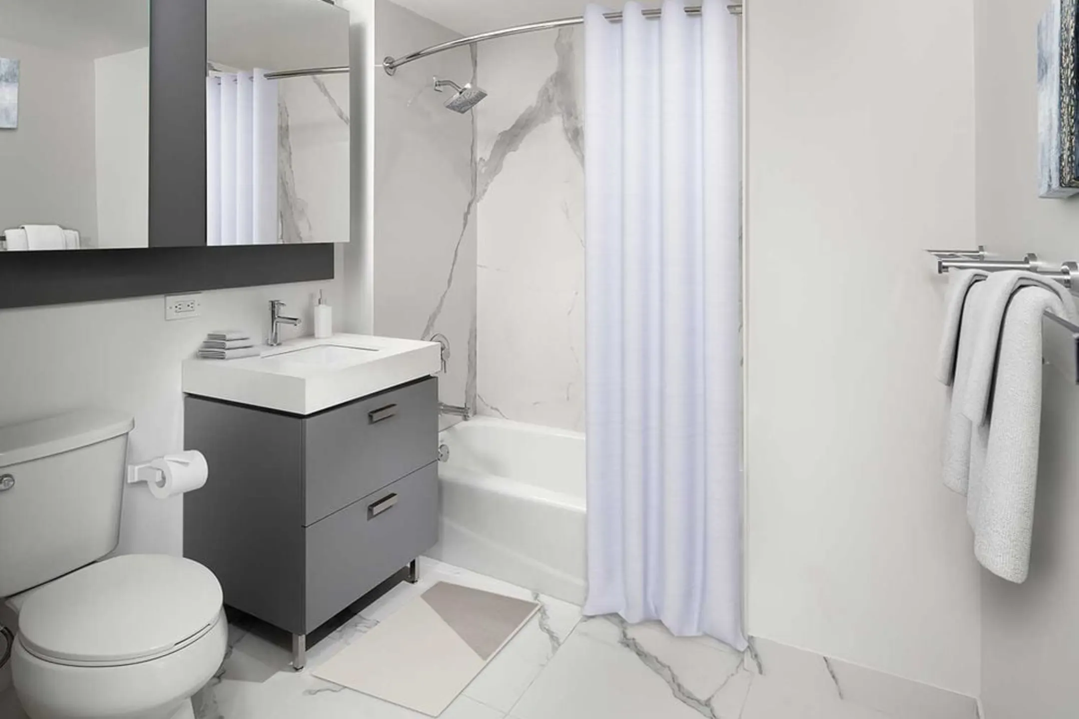 Bathroom - Avalon Bowery Place - New York, NY