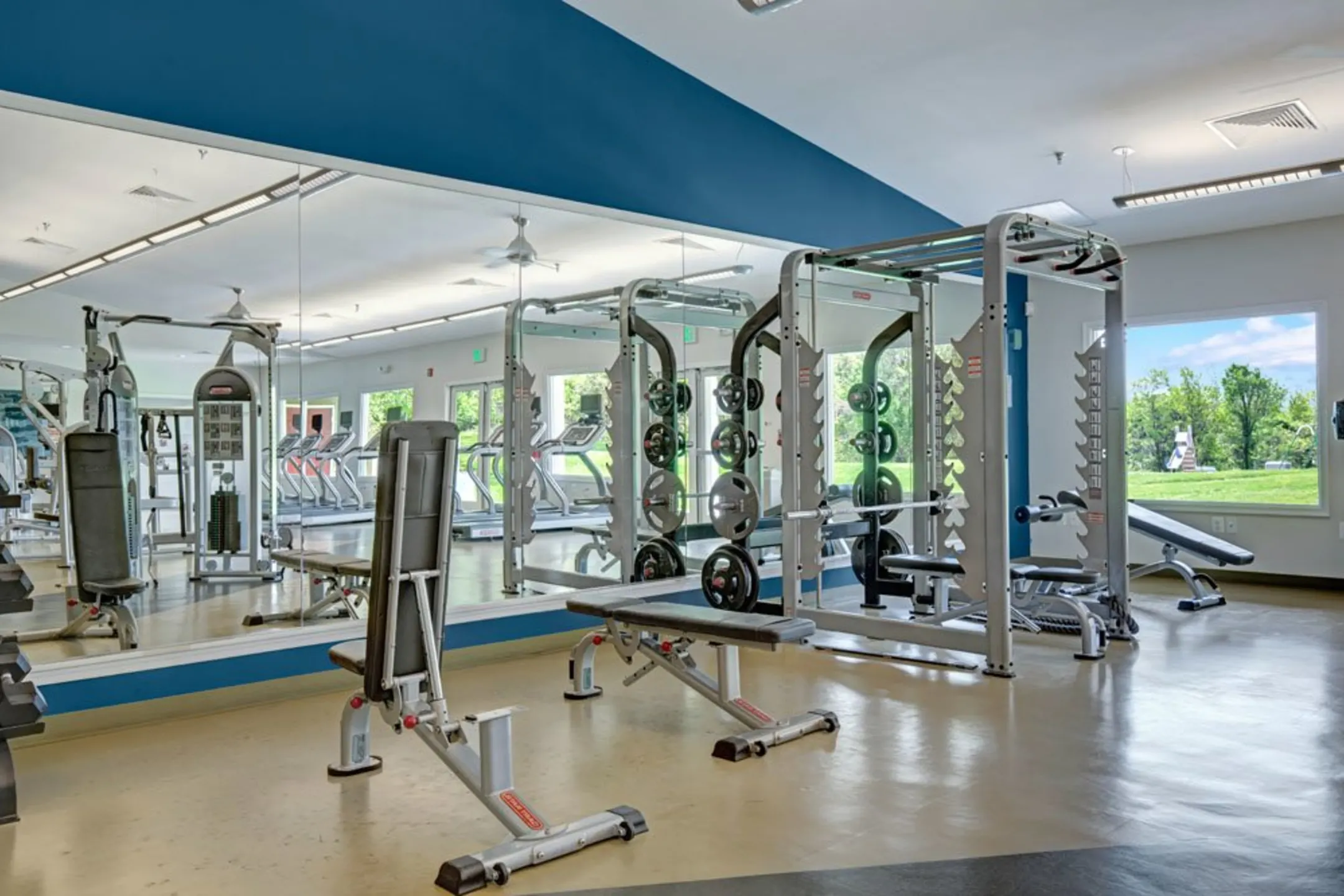 Fitness Weight Room - Villages at Morgan Metro - Hyattsville, MD