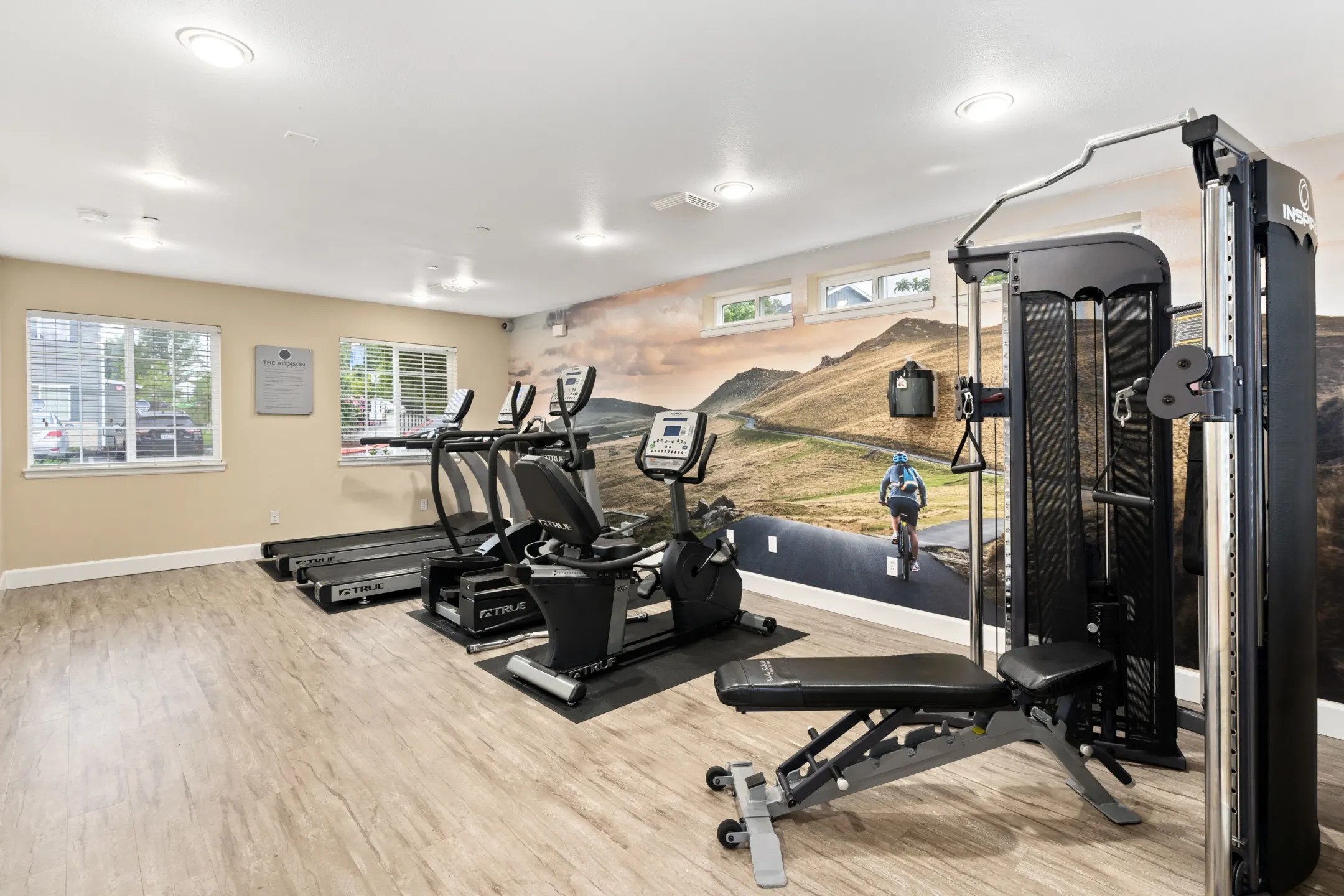 Fitness Weight Room - The Addison - Vancouver, WA