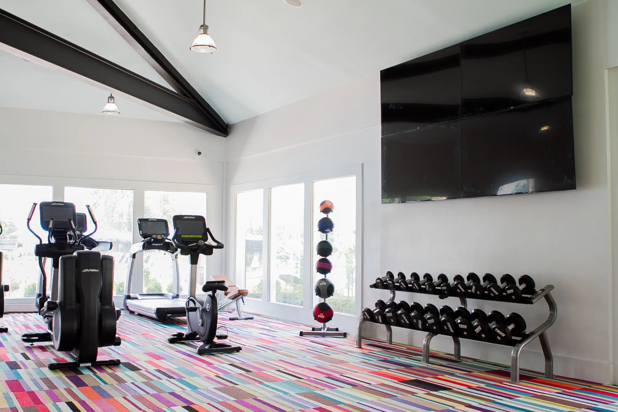 Fitness Weight Room - Concierge Apartments - Rocky Hill, CT