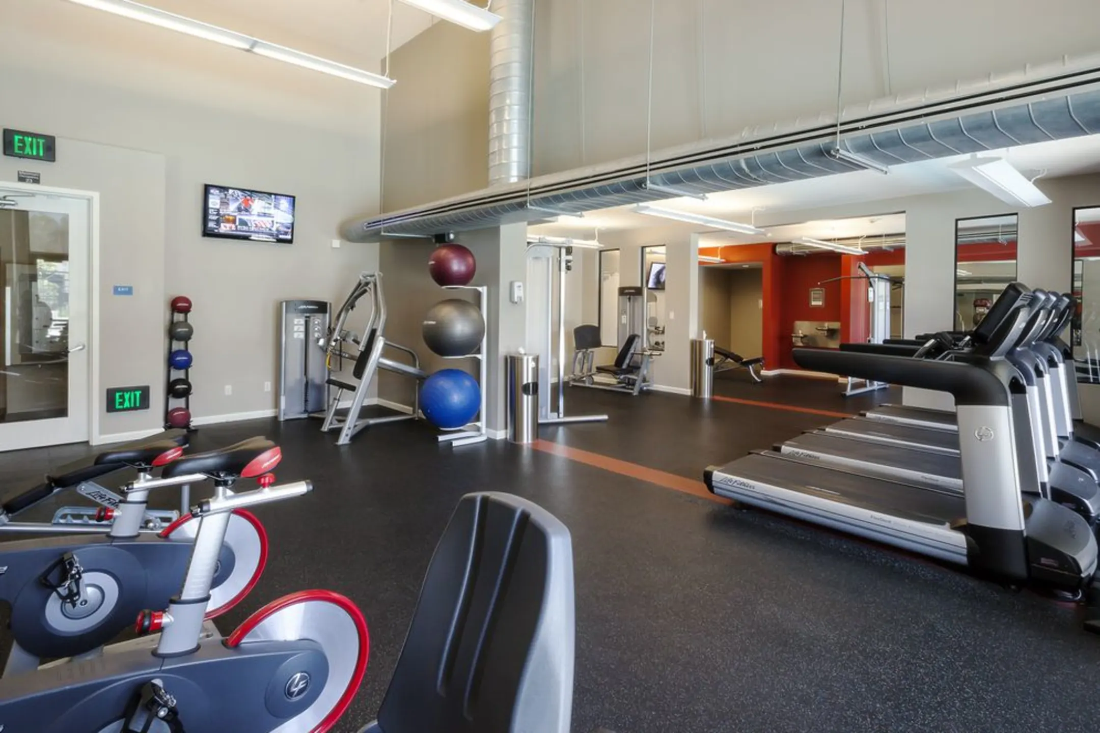 Fitness Weight Room - Avalon At Cahill Park - San Jose, CA