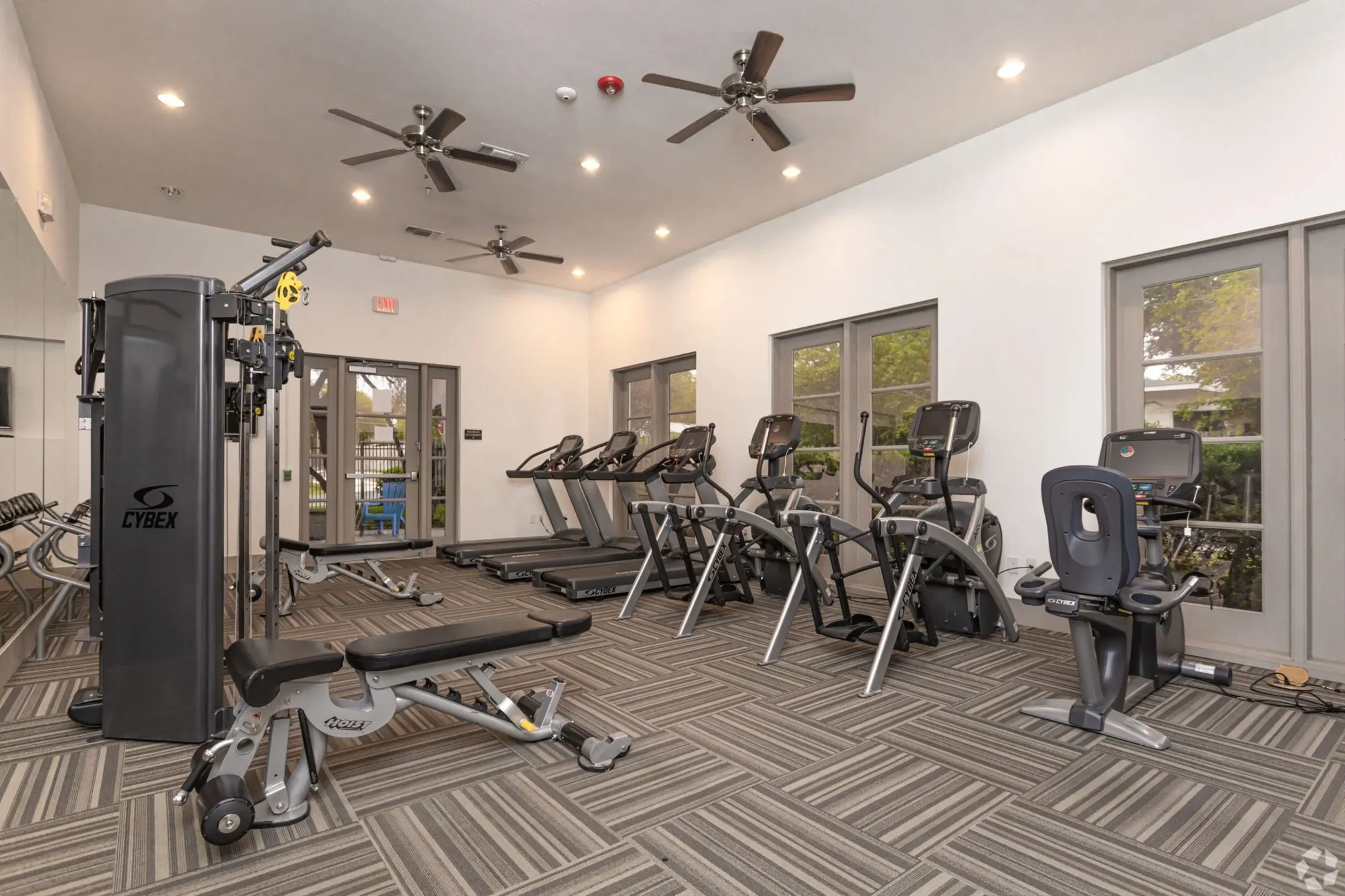 Fitness Weight Room - Alcove at Alamo Heights - San Antonio, TX