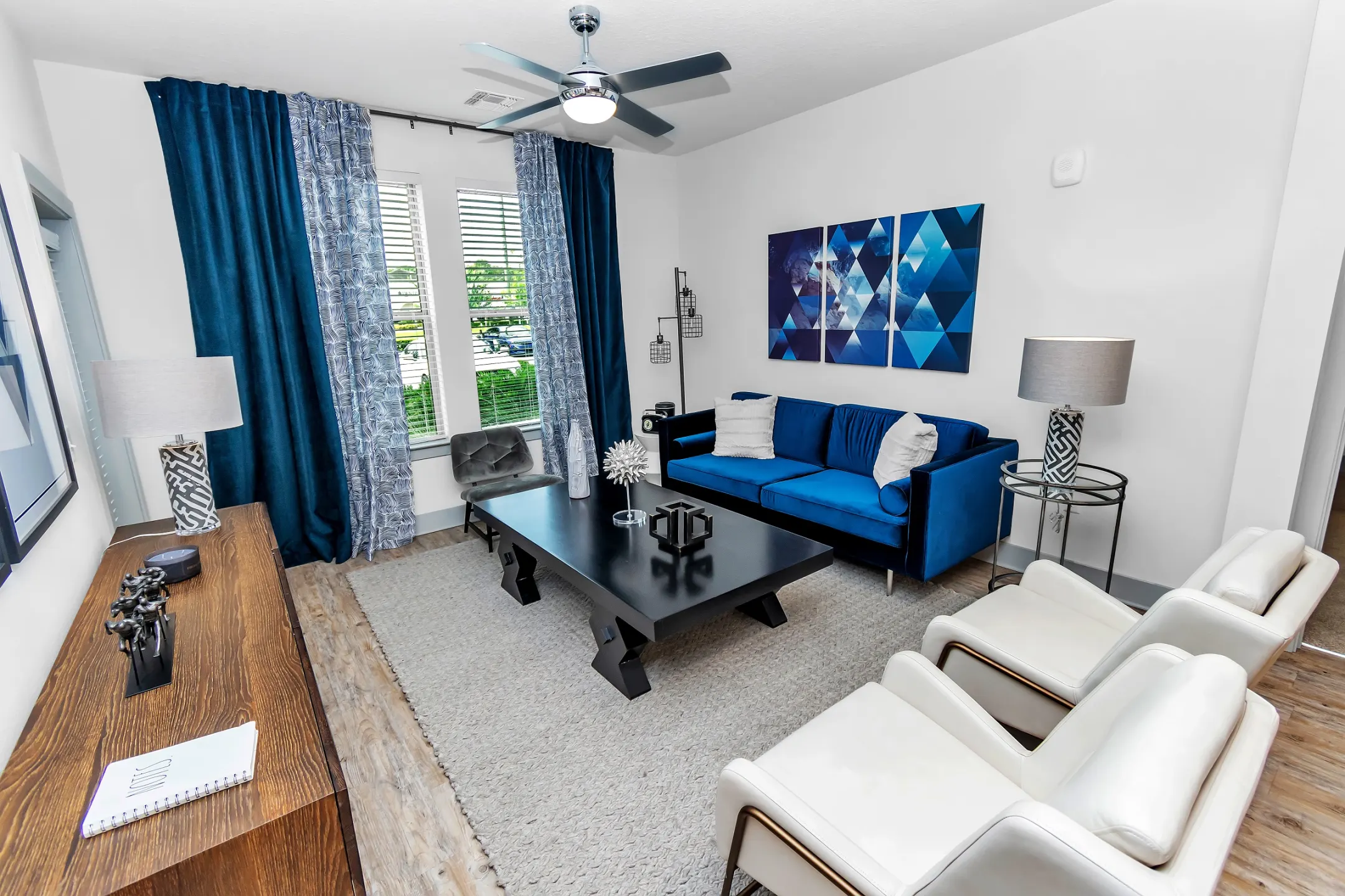 Living Room - Coda Apartments - Orlando, FL